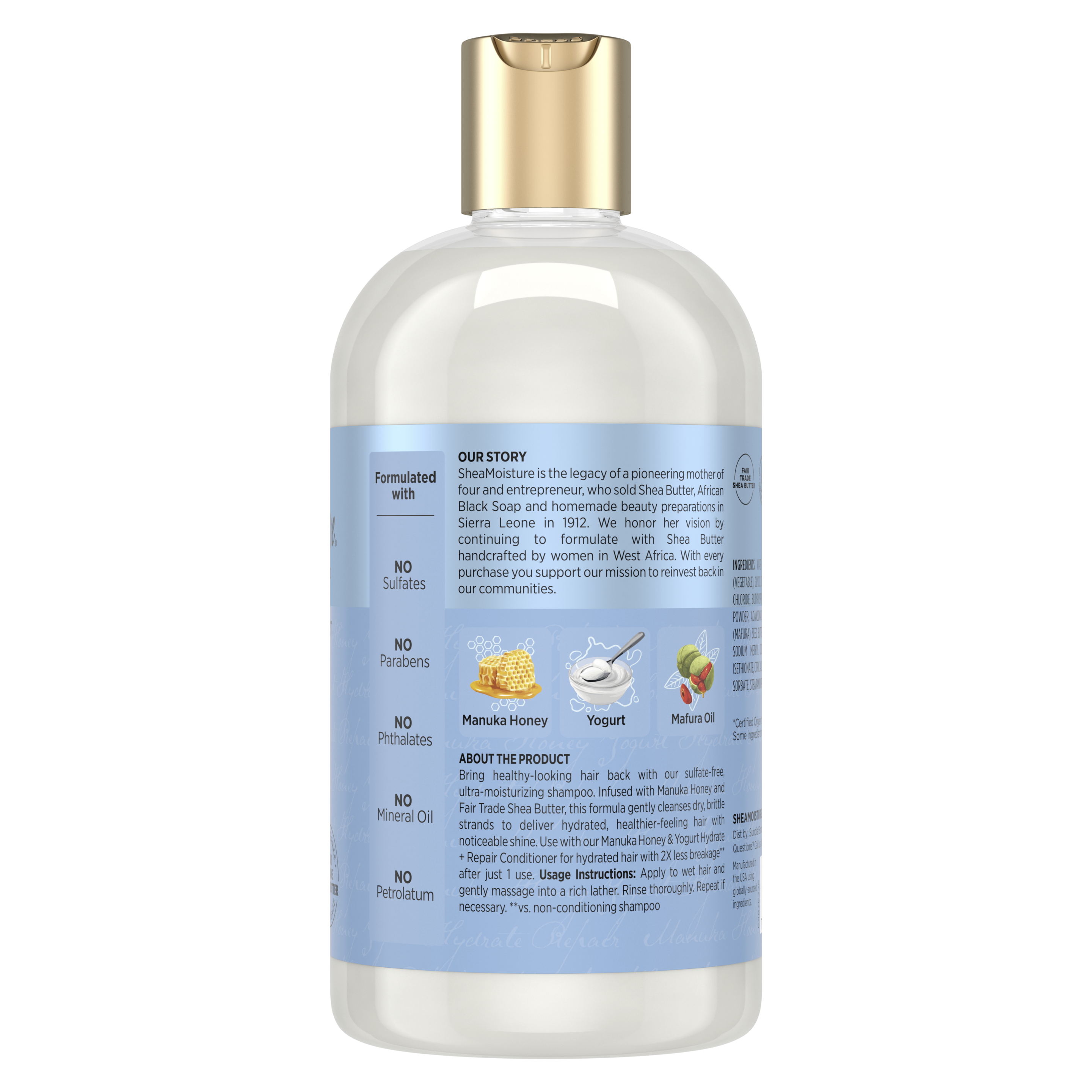 Manuka Honey & Yogurt Hydrate & Repair Shampoo