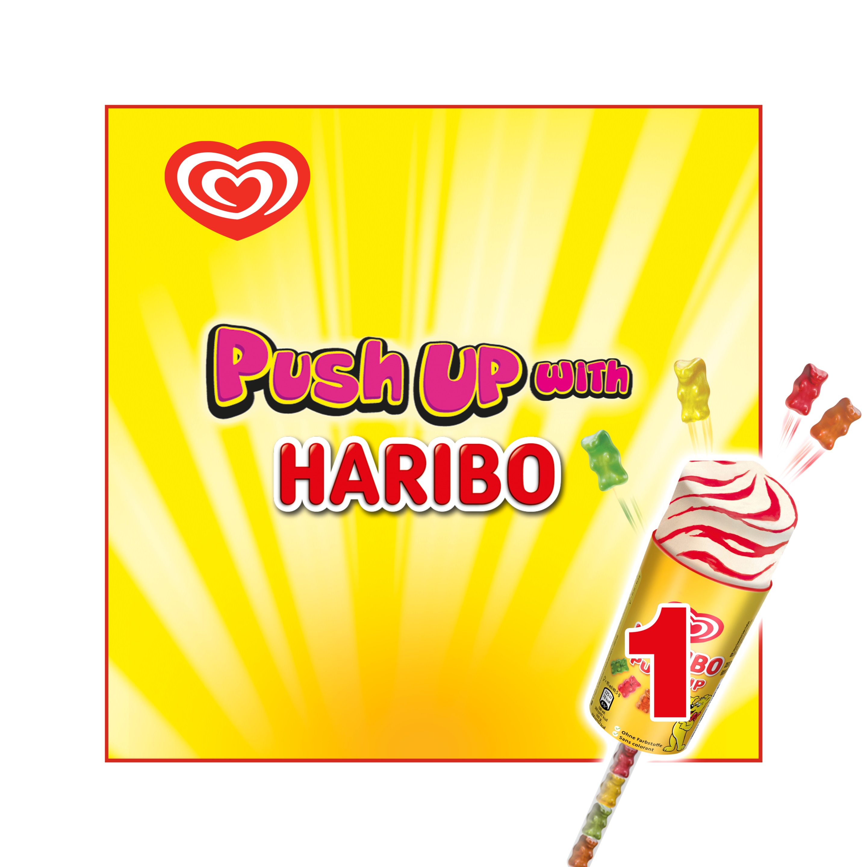 Push Up Haribo 1 x 85 ml - Eskimo Österreich