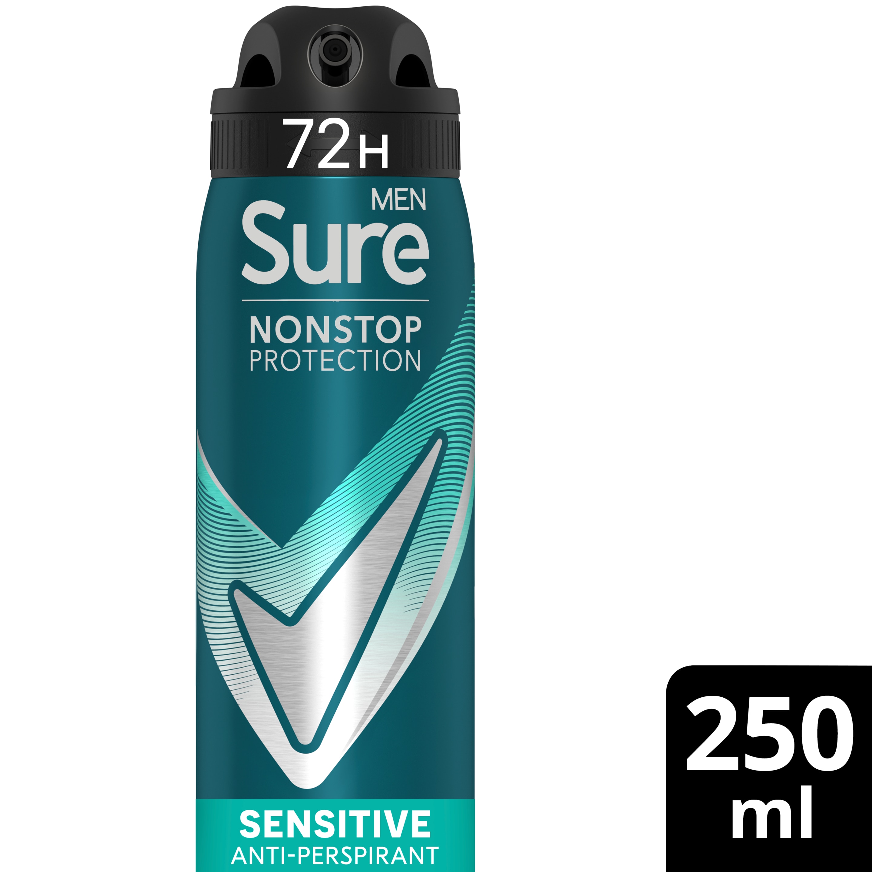 Sure Men 72hr Sensitive Antiperspirant Deodorant Spray