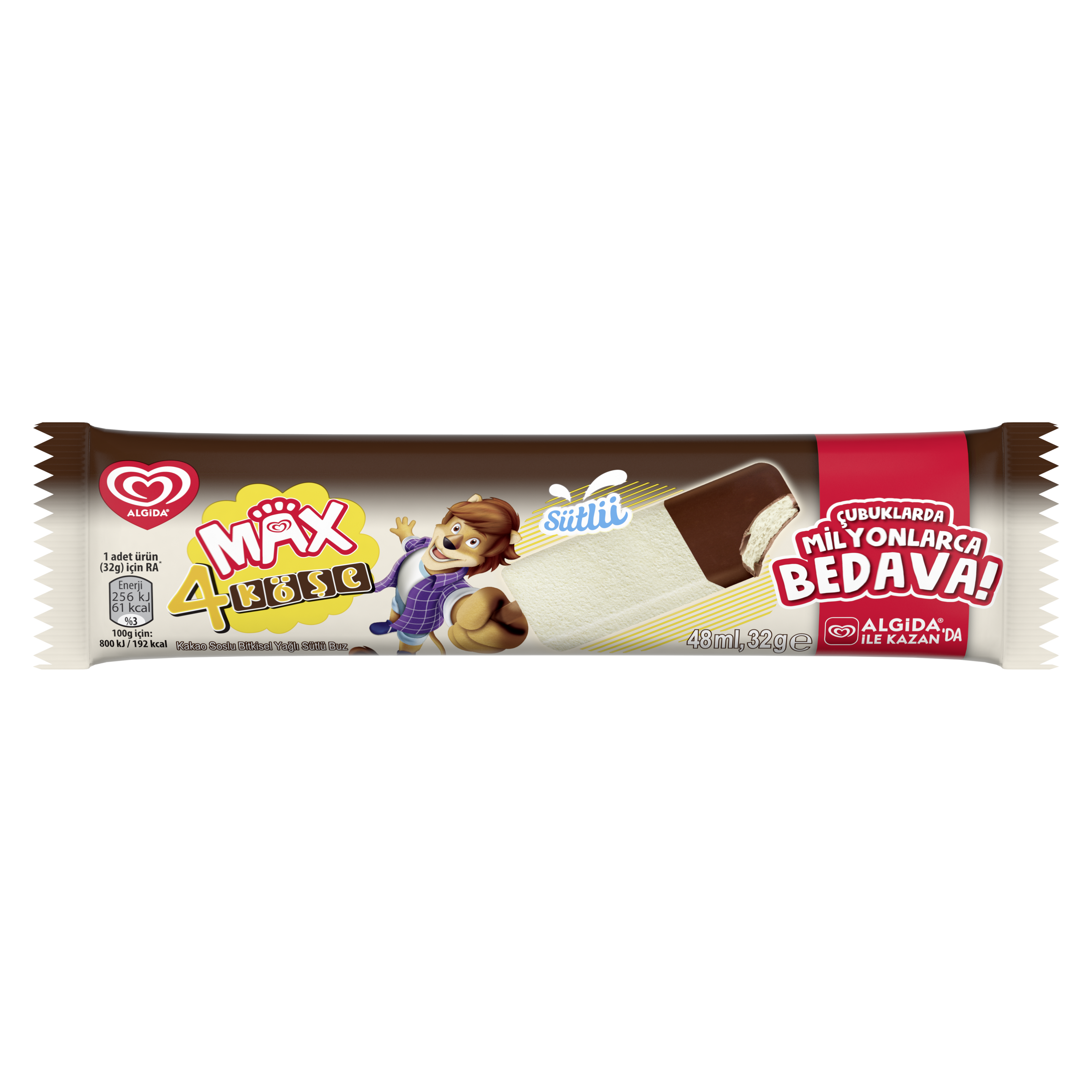 Max 4 Köşe Vanilya packshot