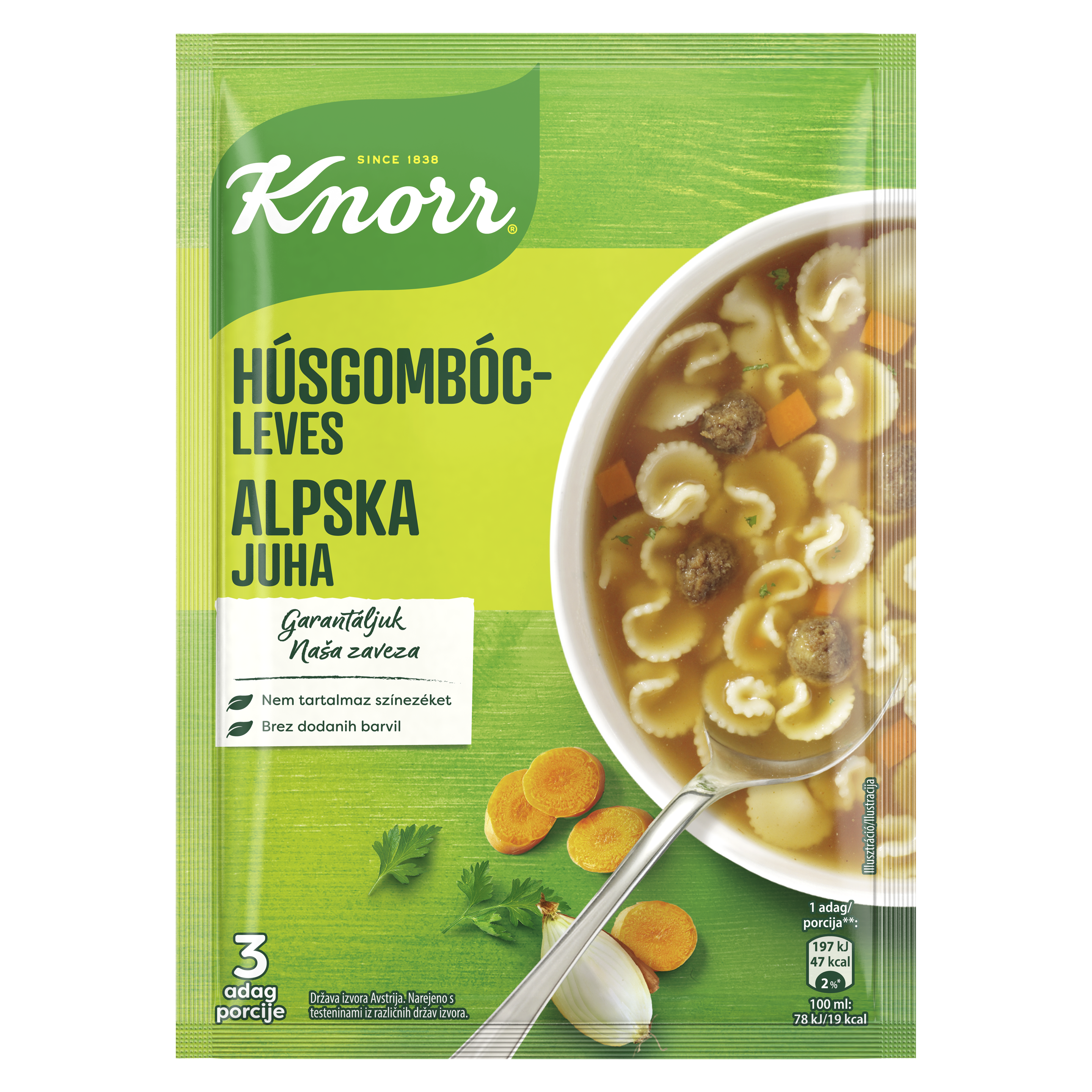 Knorr Húsgombócleves 43g