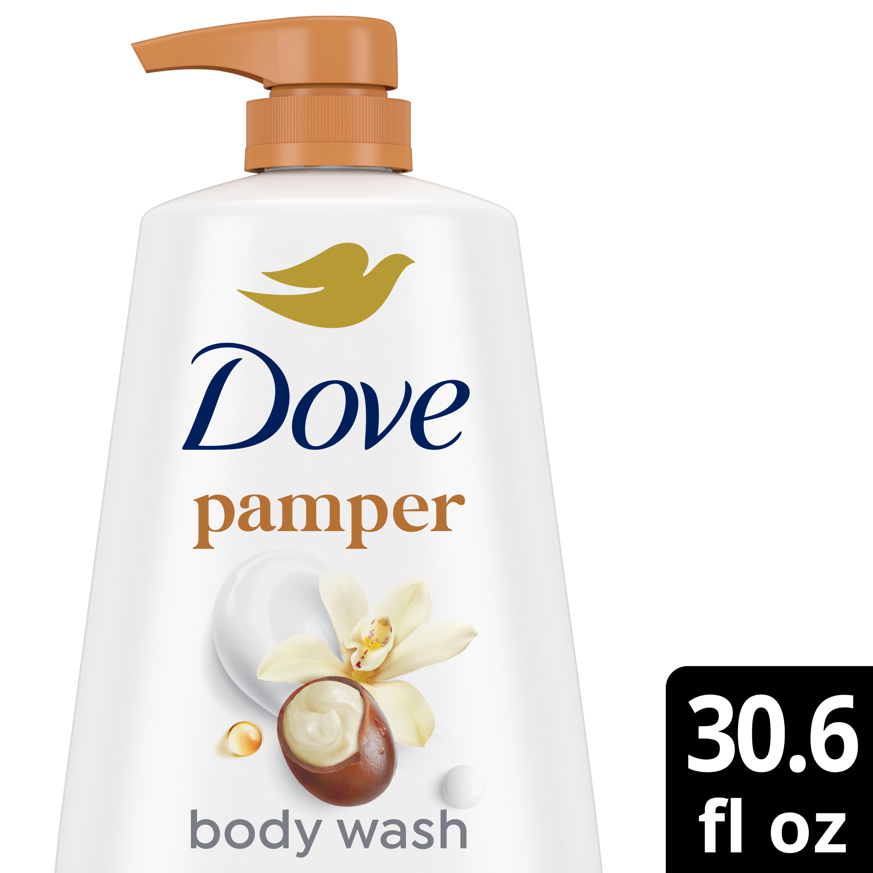 Dove Pamper Shea Body Wash 30.6 oz