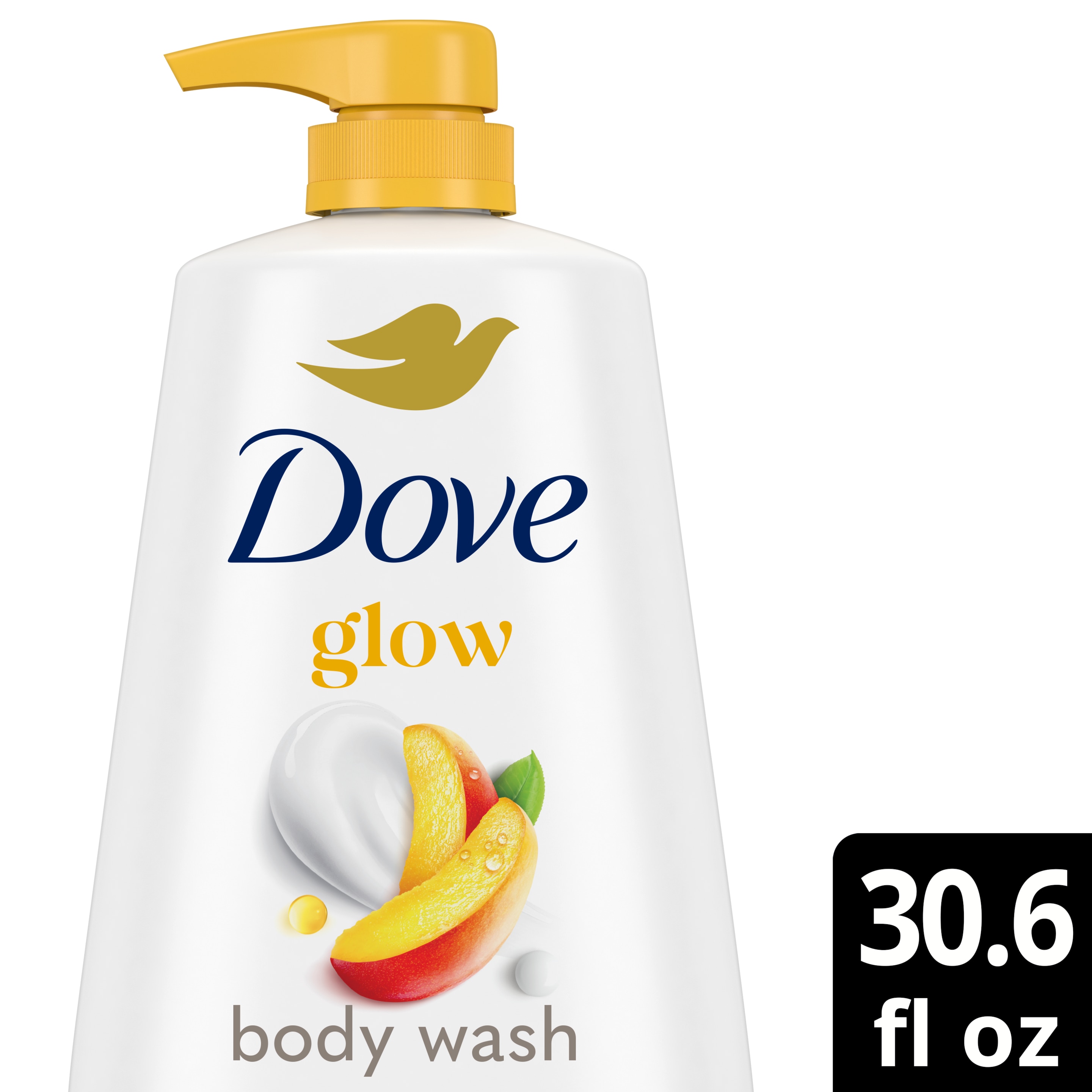 Dove Glowing Body Wash Mango Butter & Almond Butter 34 oz