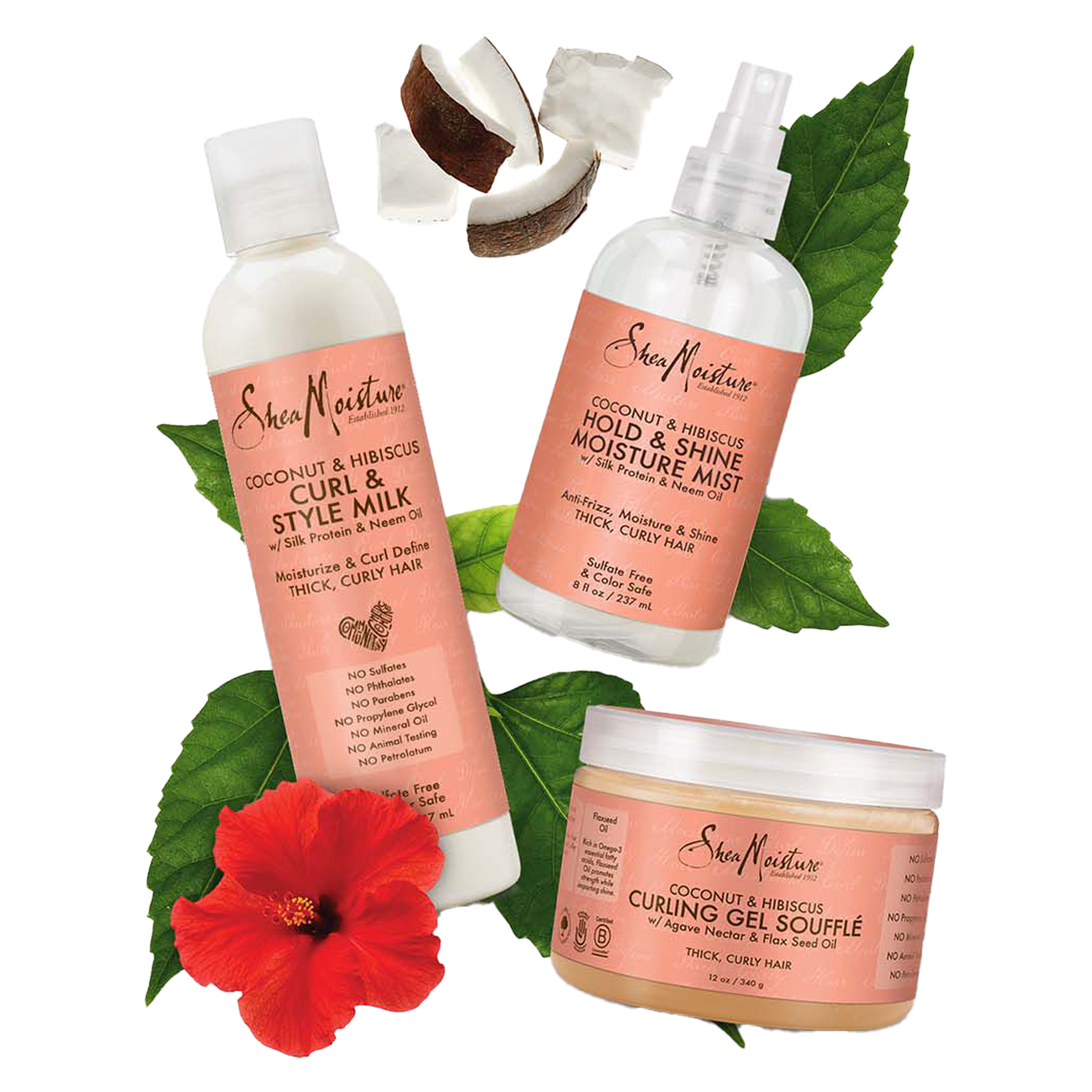 Coconut & Hibiscus Curling Gel Souffle