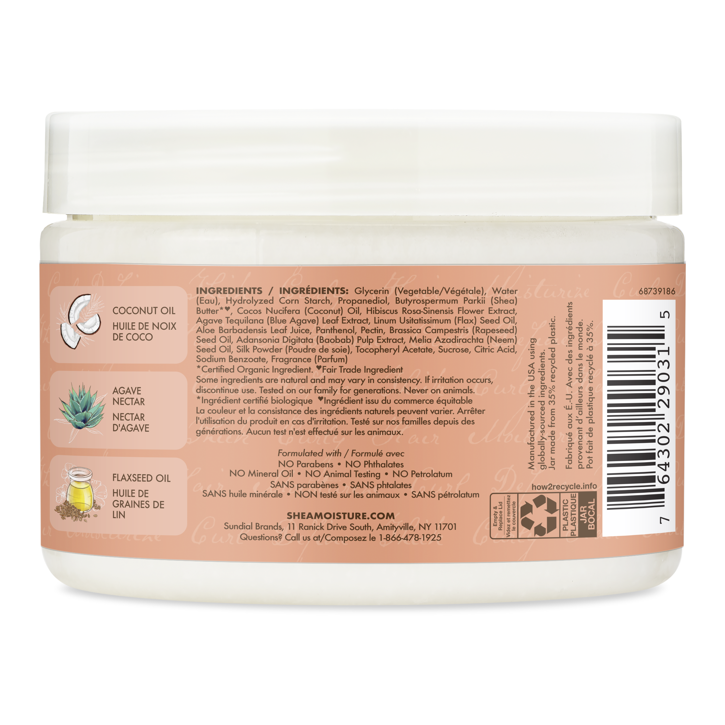 Coconut & Hibiscus Curling Gel Souffle