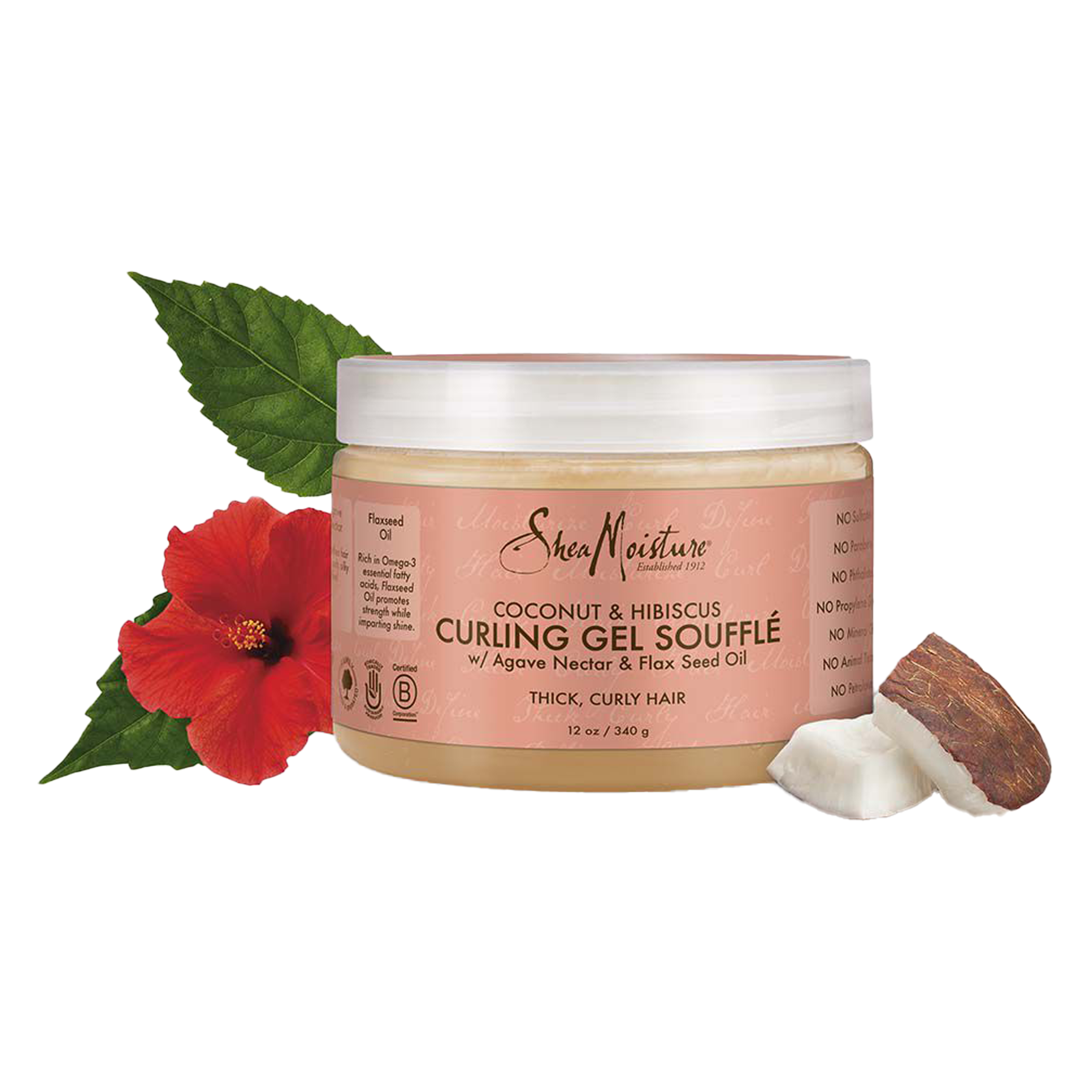 Coconut & Hibiscus Curling Gel Souffle