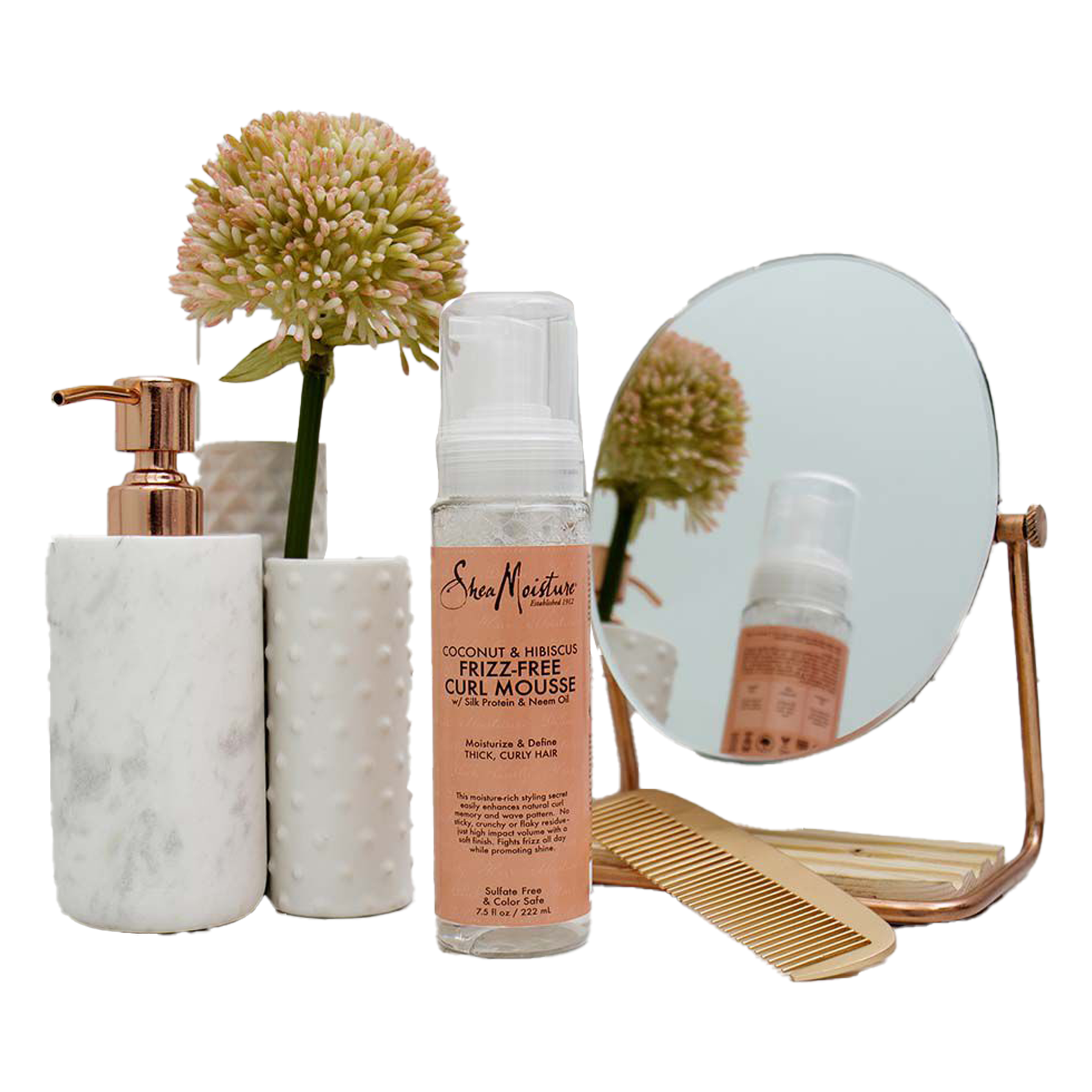 Coconut & Hibiscus Frizz-Free Curl Mousse