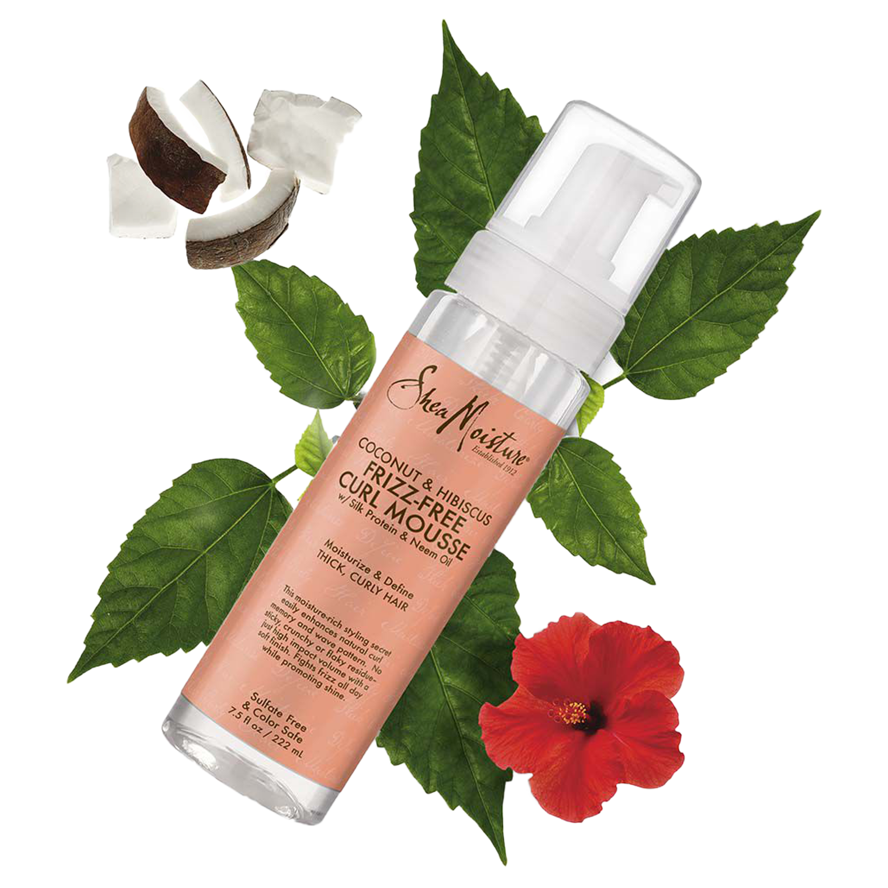 Coconut & Hibiscus Frizz-Free Curl Mousse