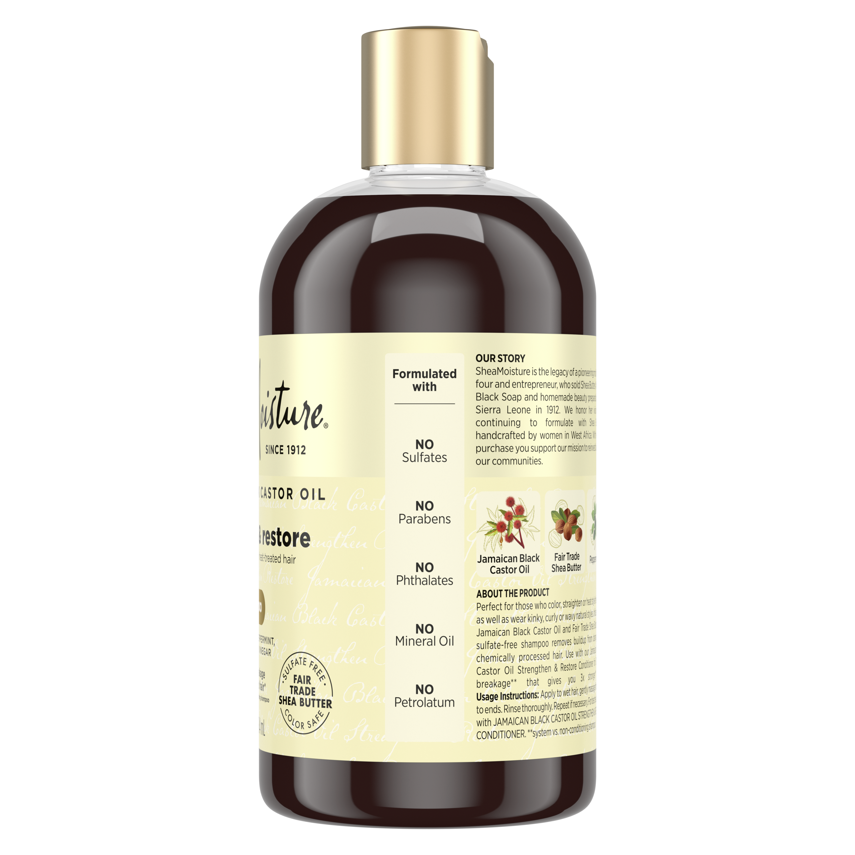 Jamaican Black Castor Oil Strengthen & Restore Shampoo