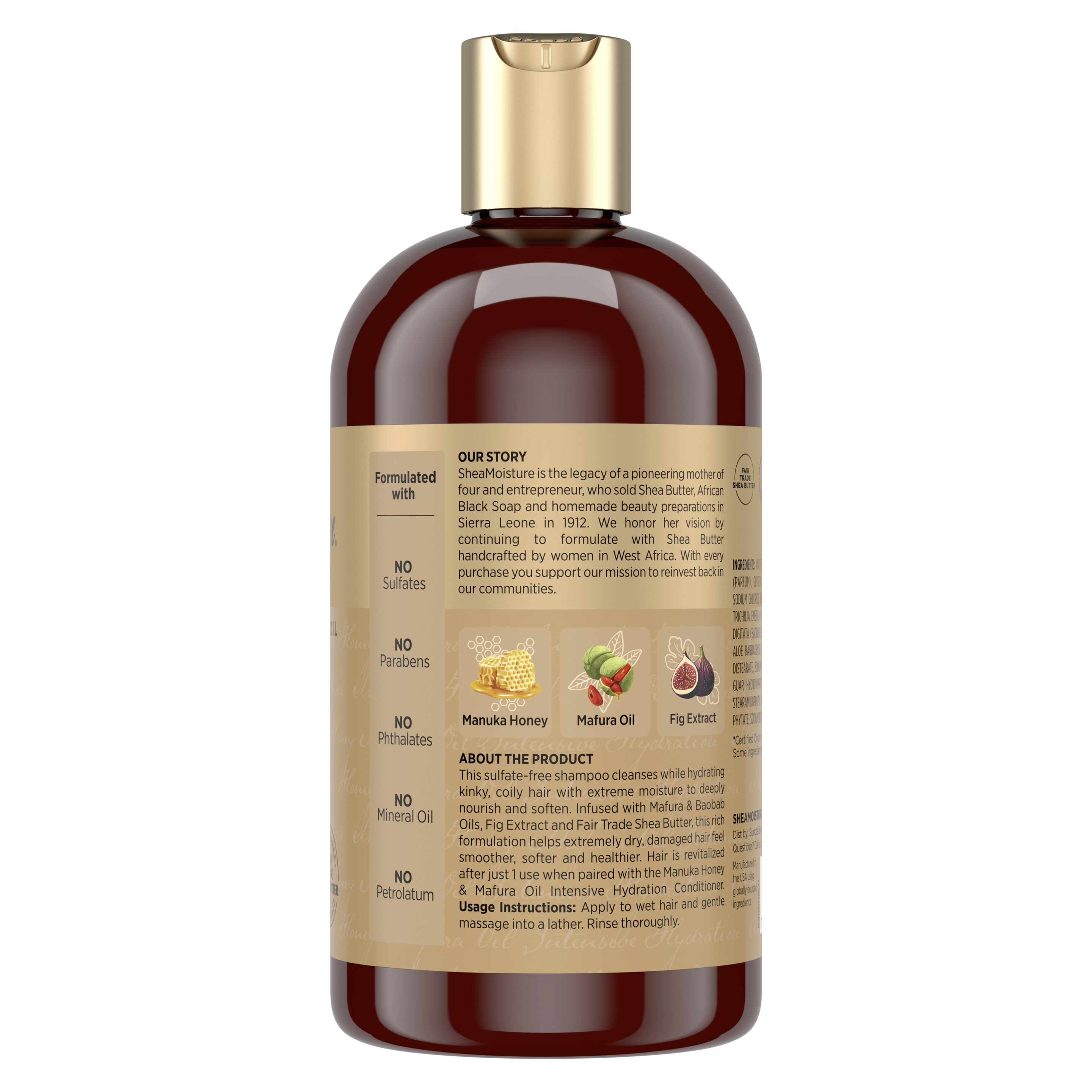 Manuka Honey & Mafura Oil Intensive Hydration Shampoo