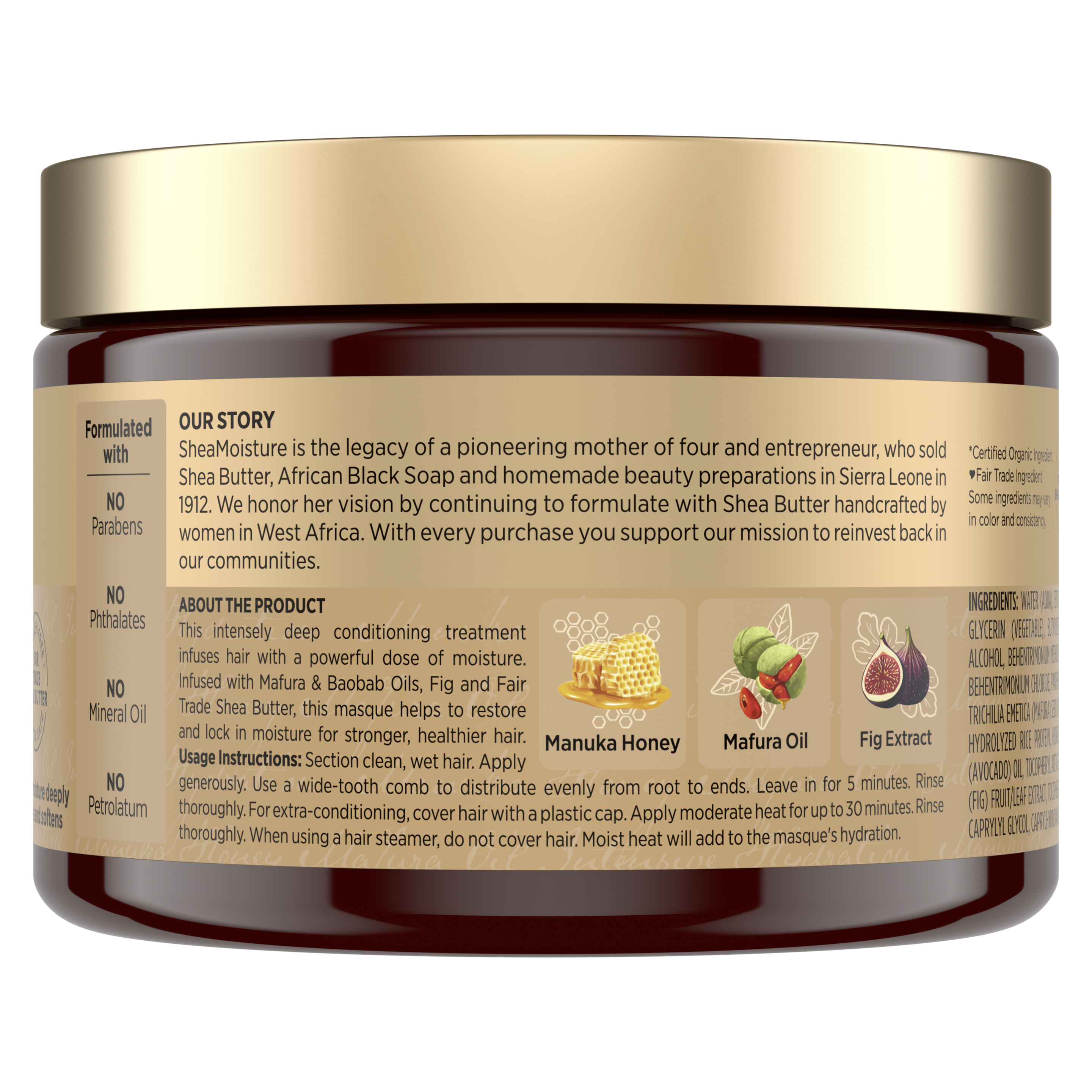 Manuka Honey & Mafura Oil Intensive Hydration Masque