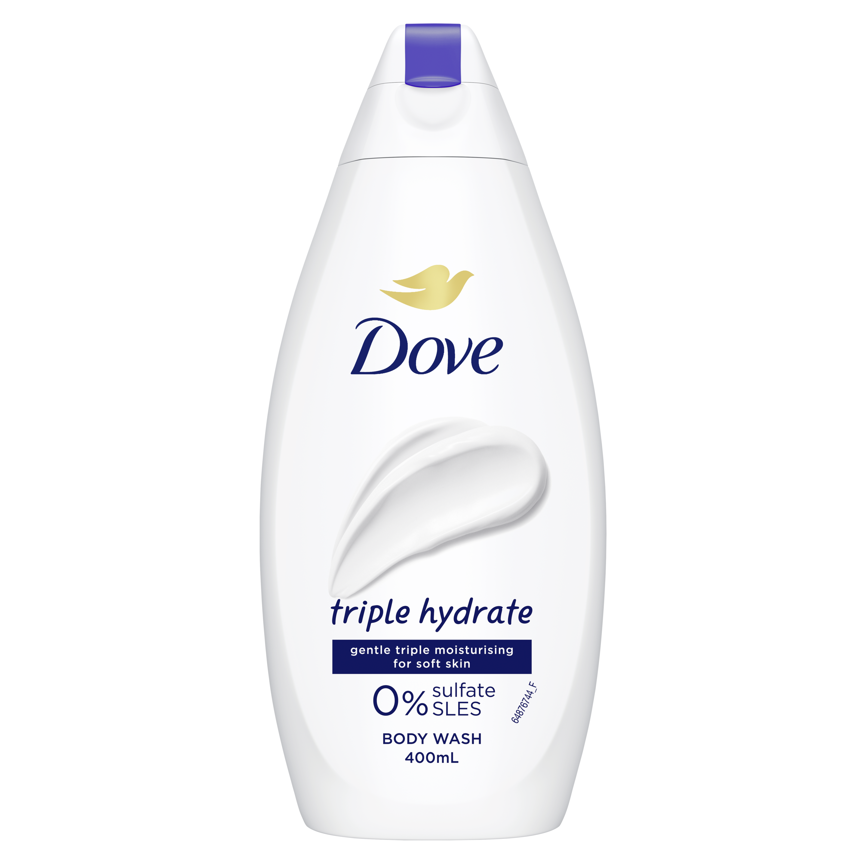 Dove Triple Hydrate Body Wash 400ml