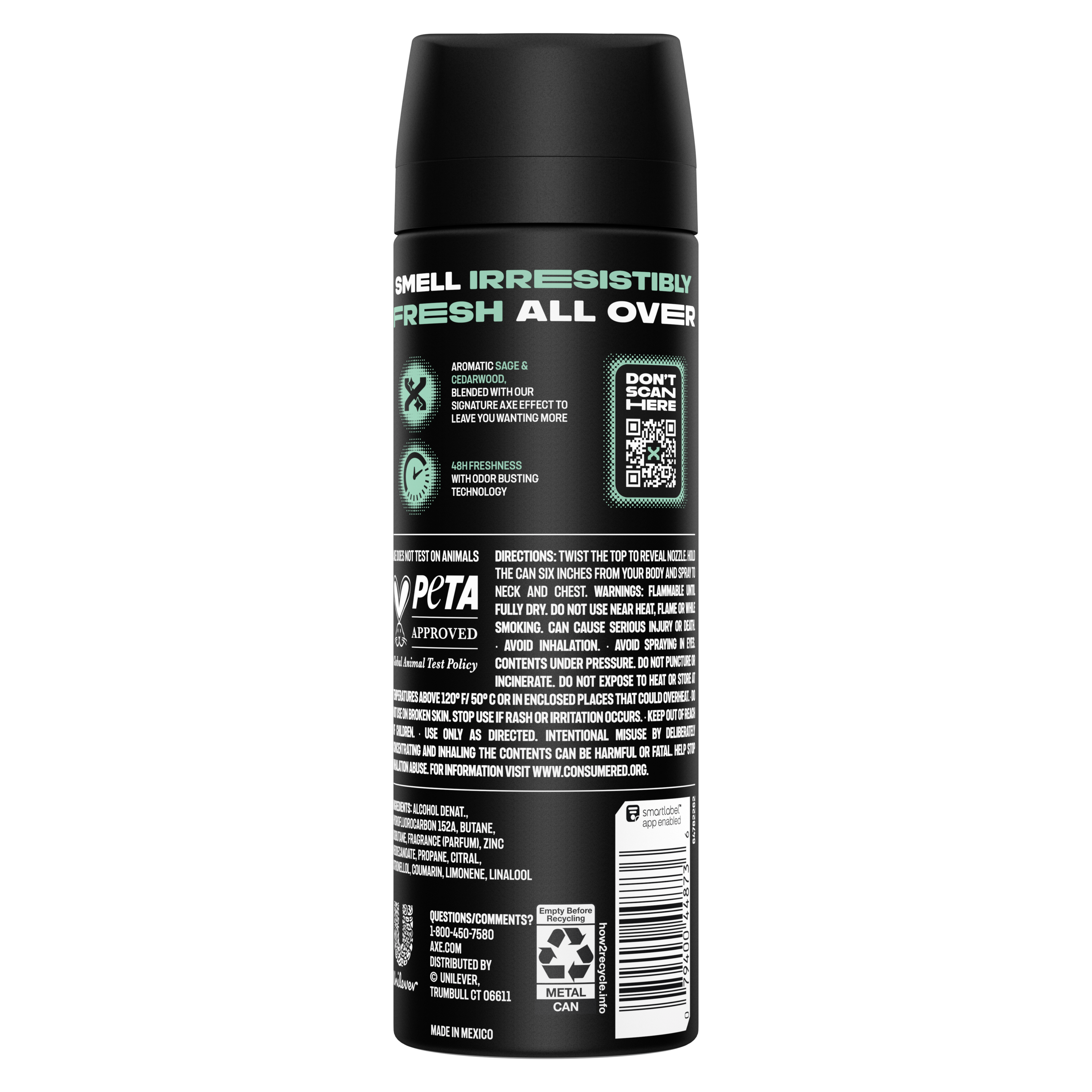 Apollo XL Deodorant Body Spray