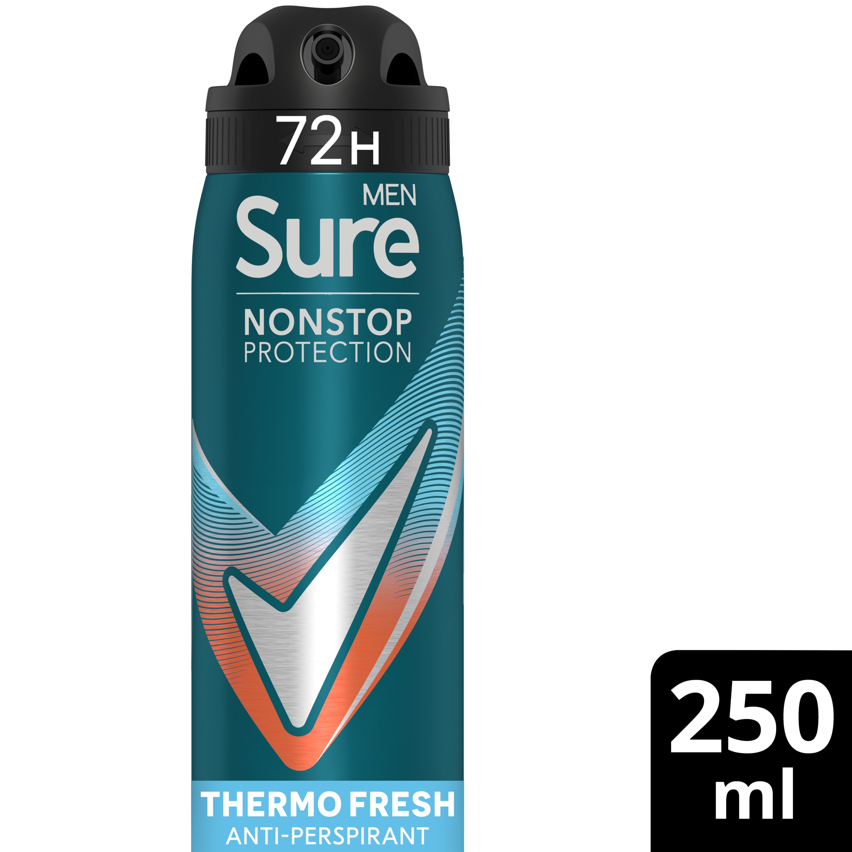 Sure Men 72hr Thermo Fresh Antiperspirant Deodorant Spray 250ml