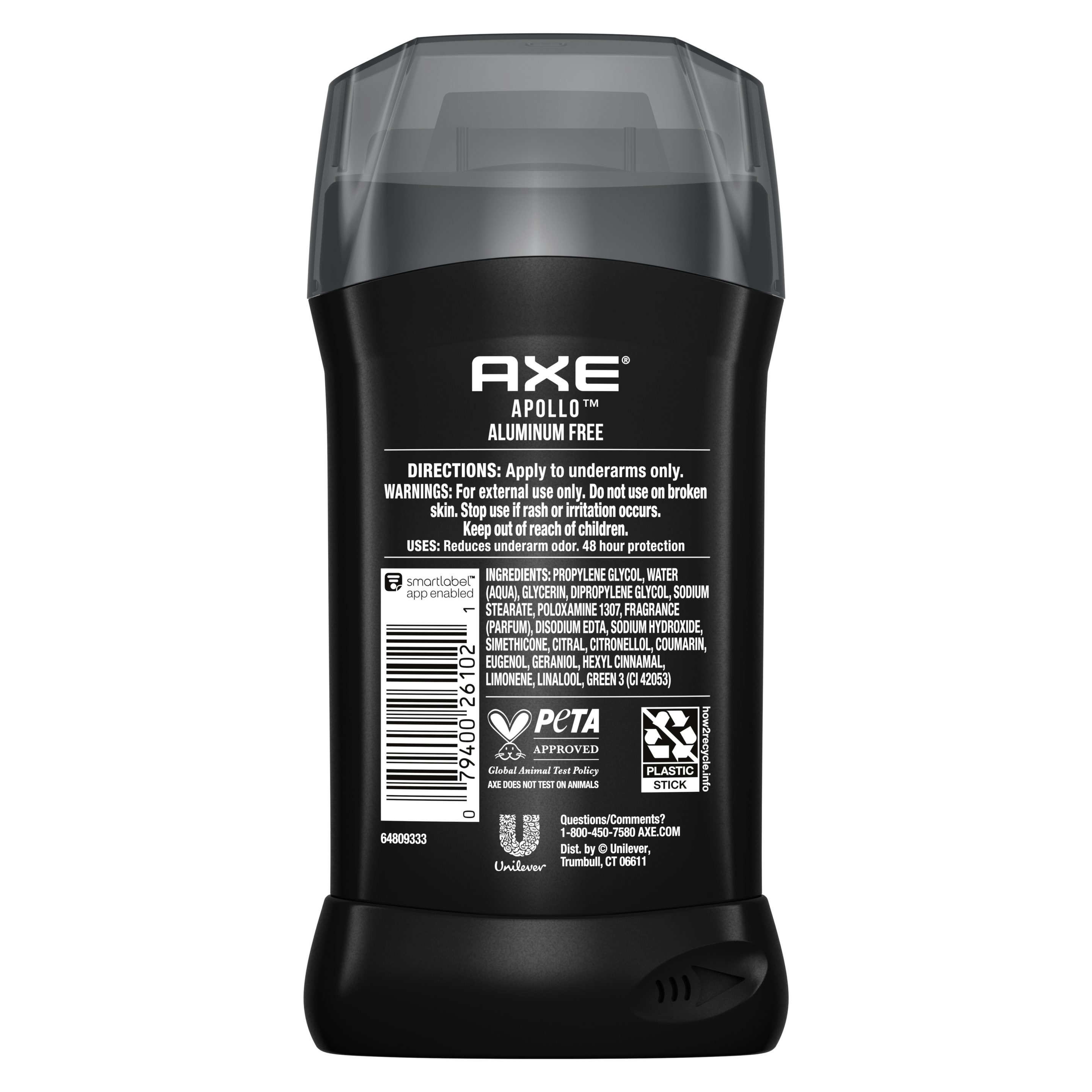 Apollo Aluminum-Free Deodorant Back