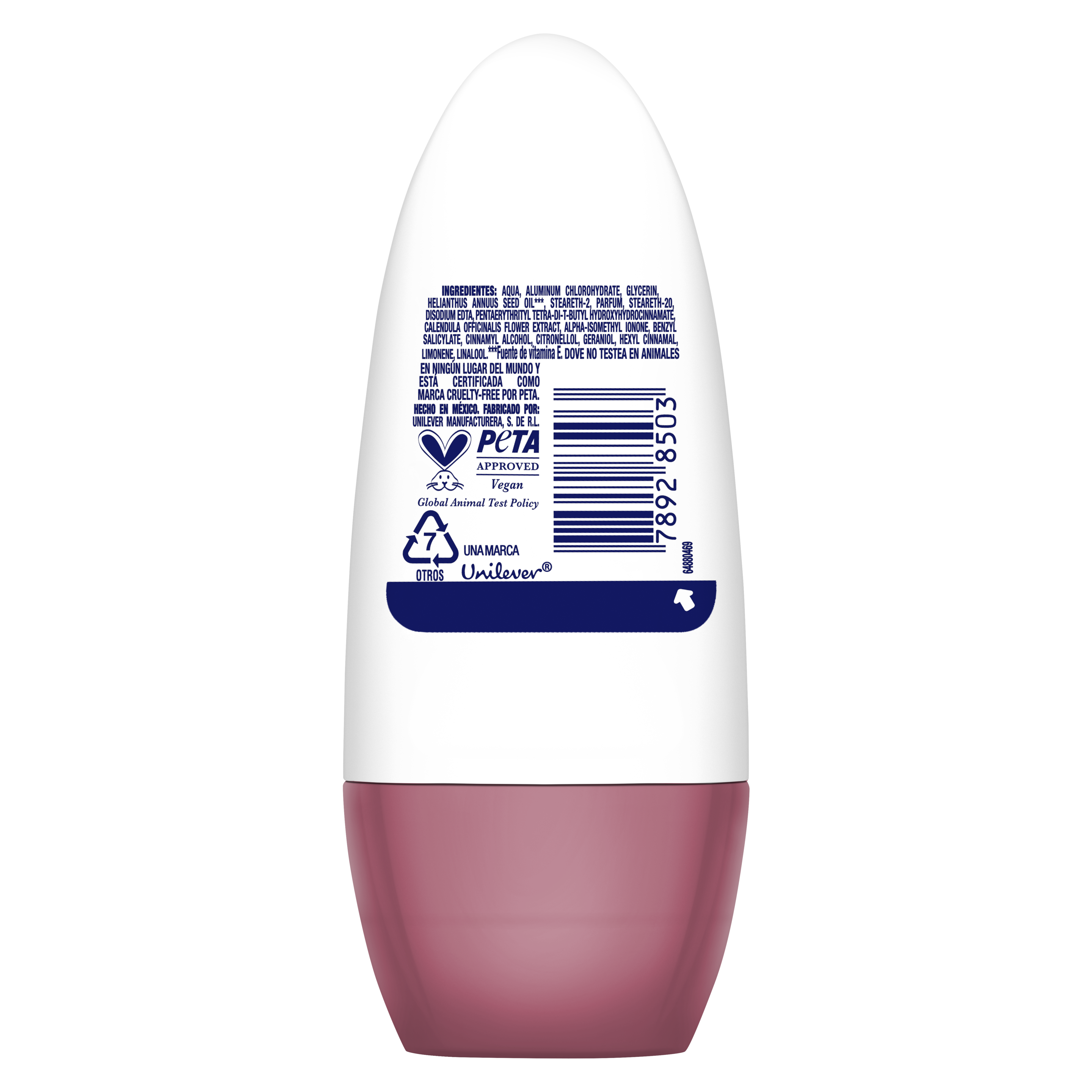 Antitranspirante en Roll On Dove Tono Uniforme Caléndula 50ml