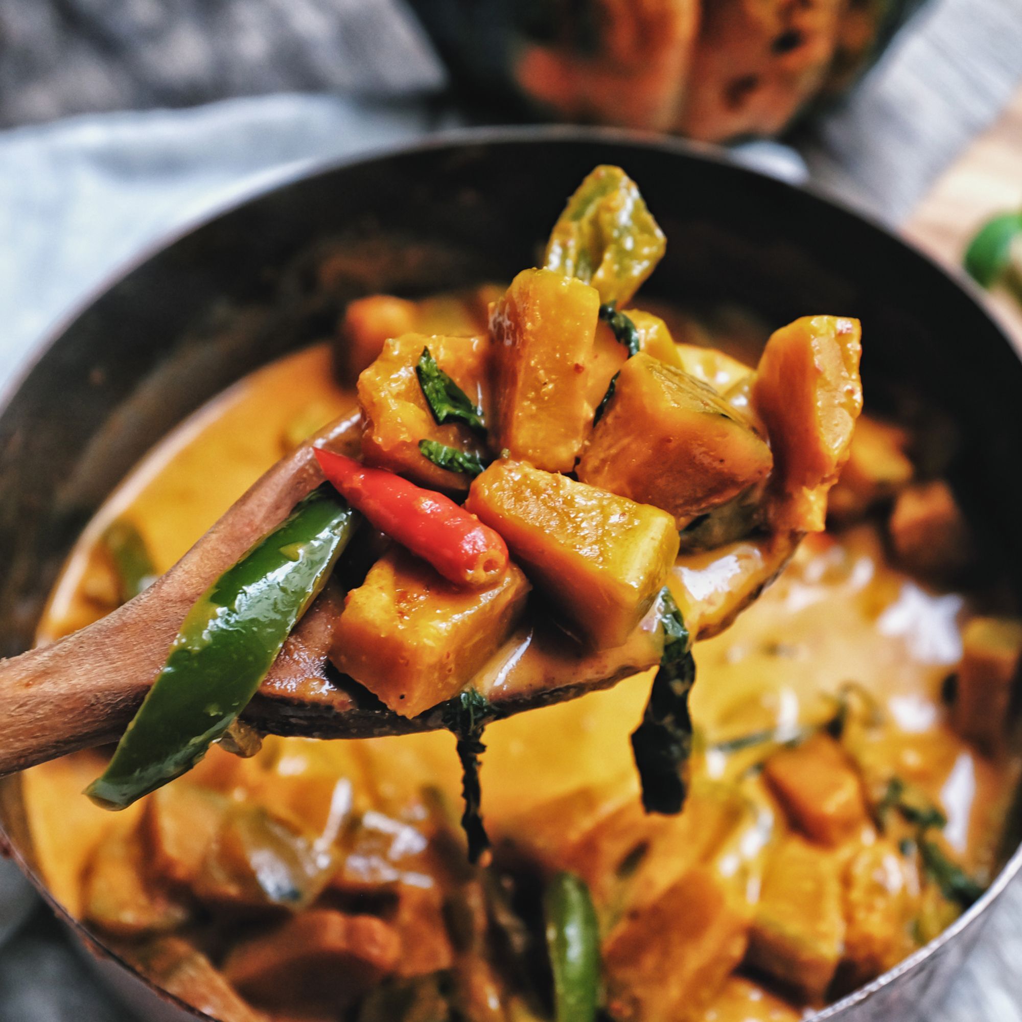 Butternut squash Curry