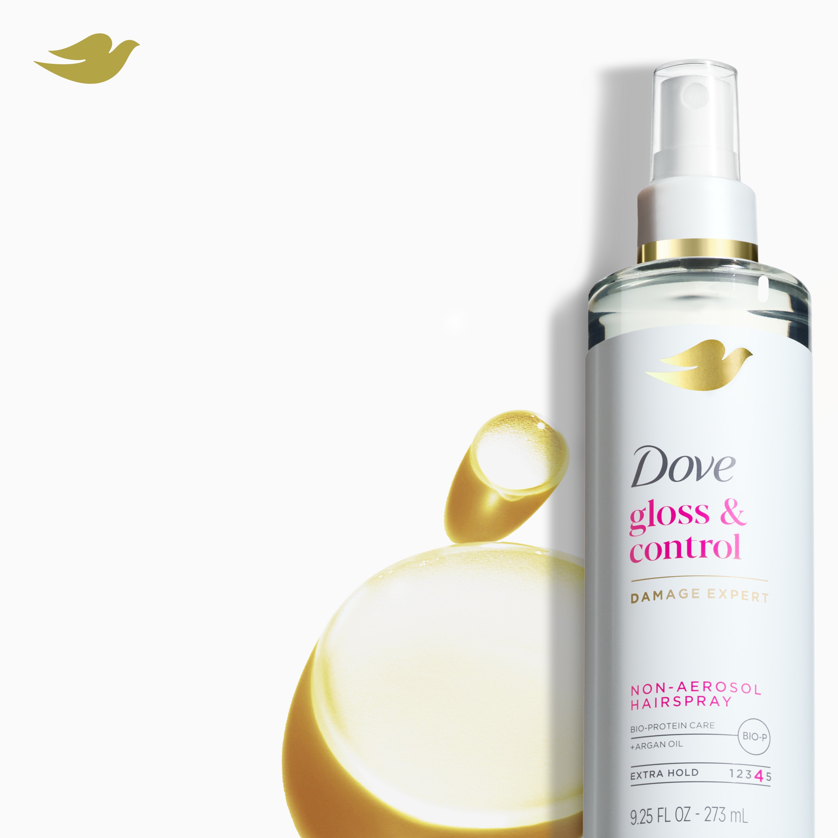 Dove Gloss & Control Non-Aerosol Hairspray