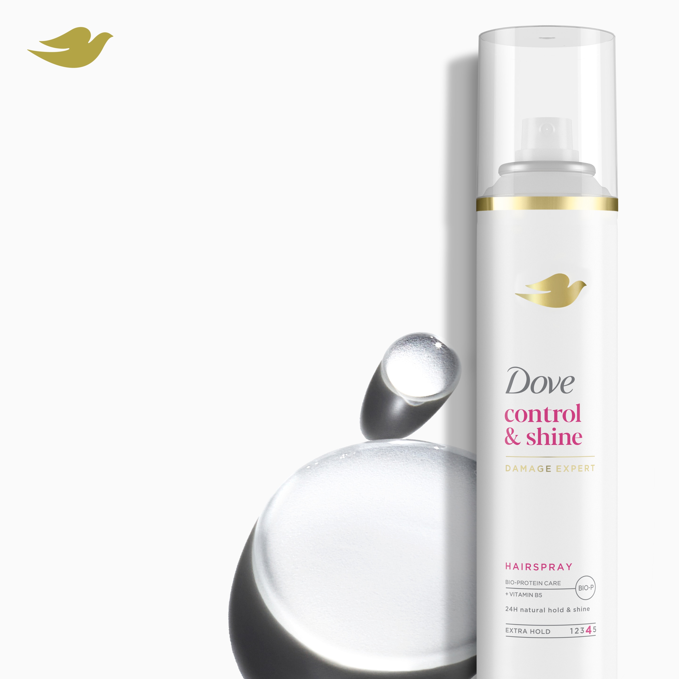 Dove Control & Shine Hairspray