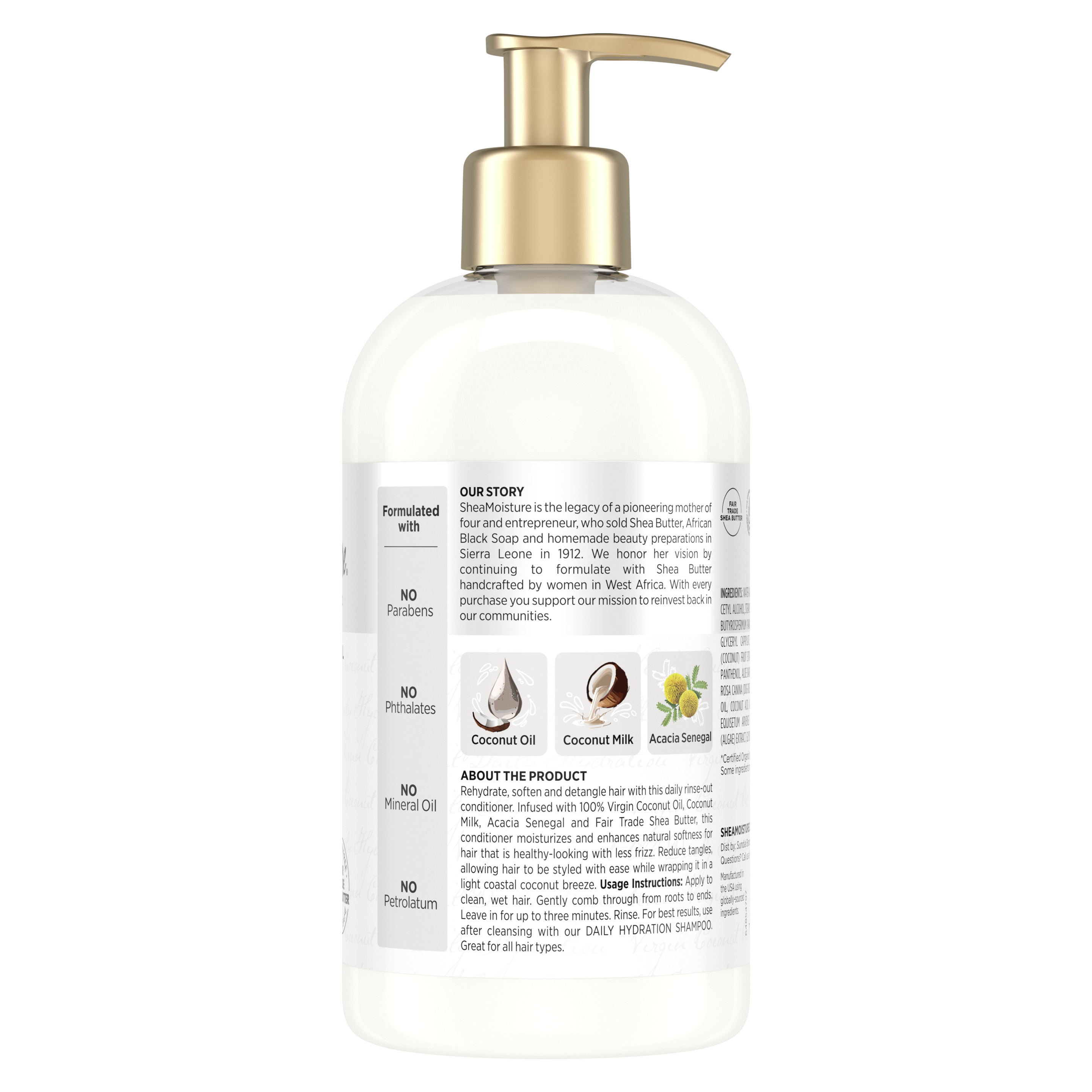 100% Virgin Coconut Oil Daily Hydration Conditioner