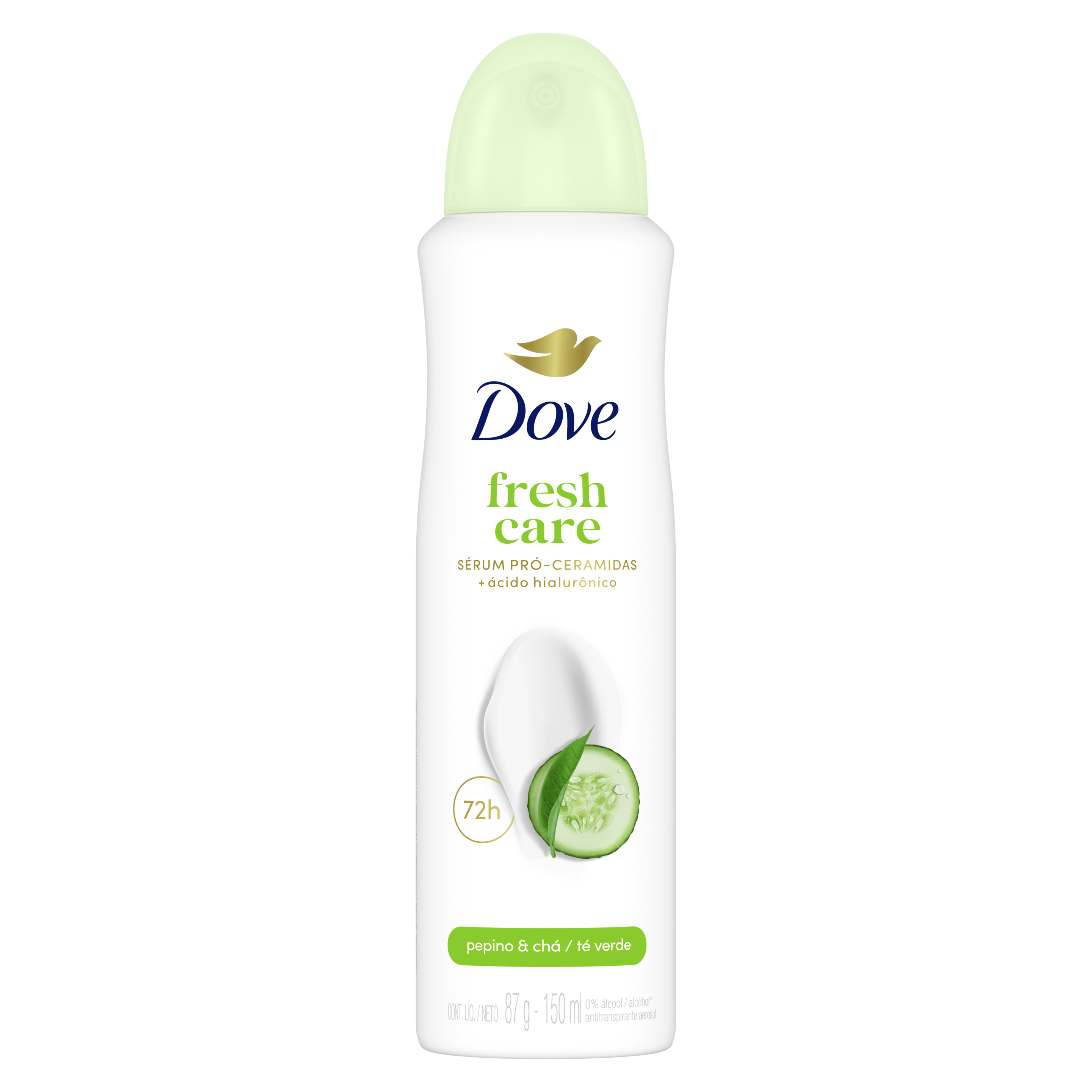Dove Antitranspirante en Aerosol Fresh Care Pepino y Té Verde 150ml