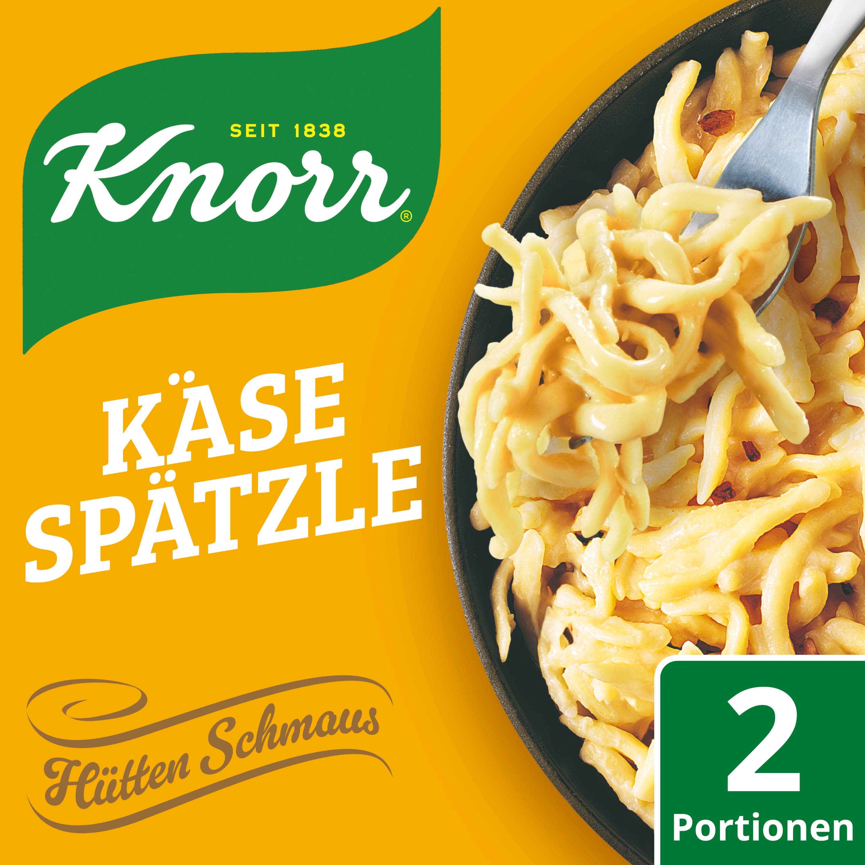 Knorr Hüttenschmaus Käse-Spätzle 2 Portionen