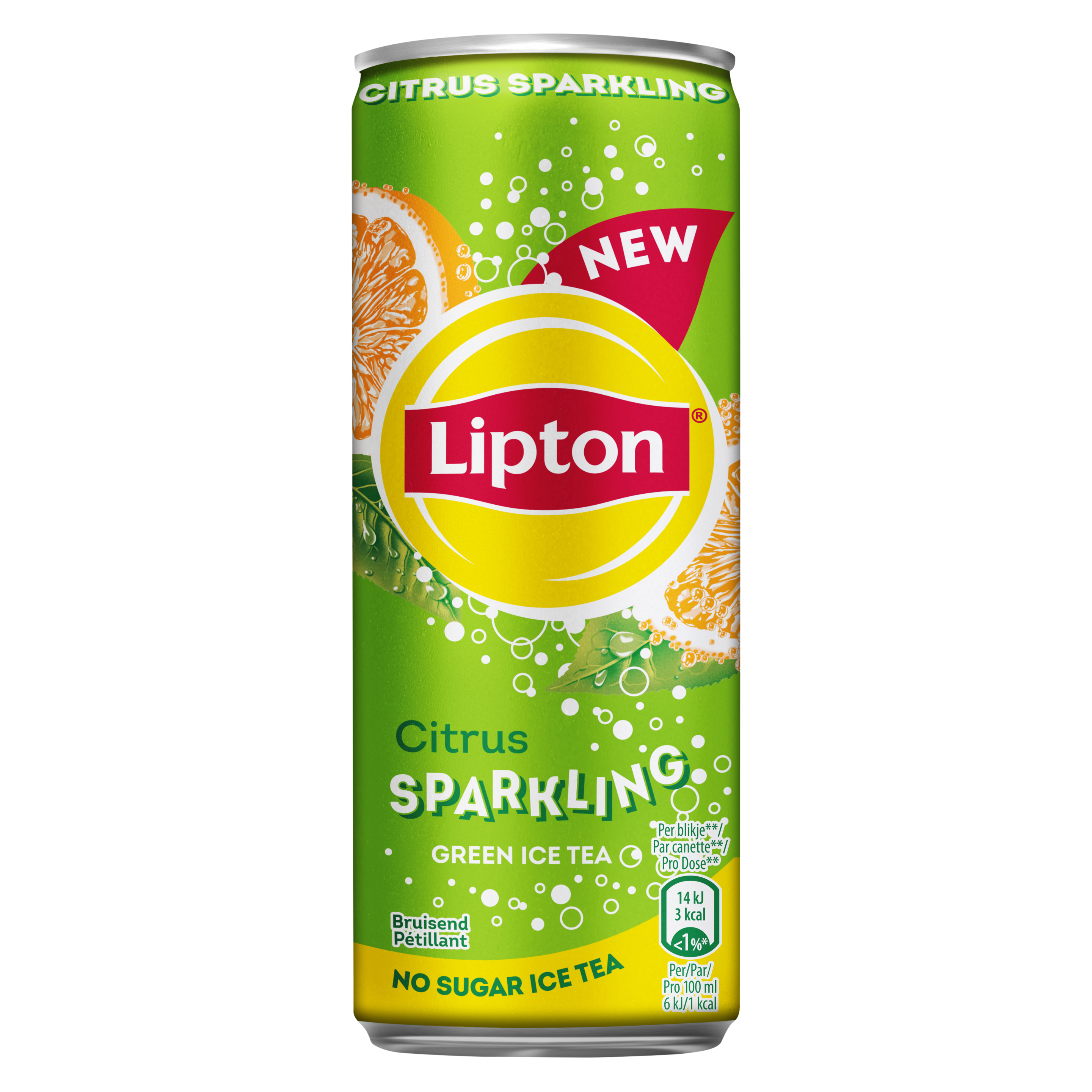Lipton Ice Tea Sparkling Green Citrus 250ml
