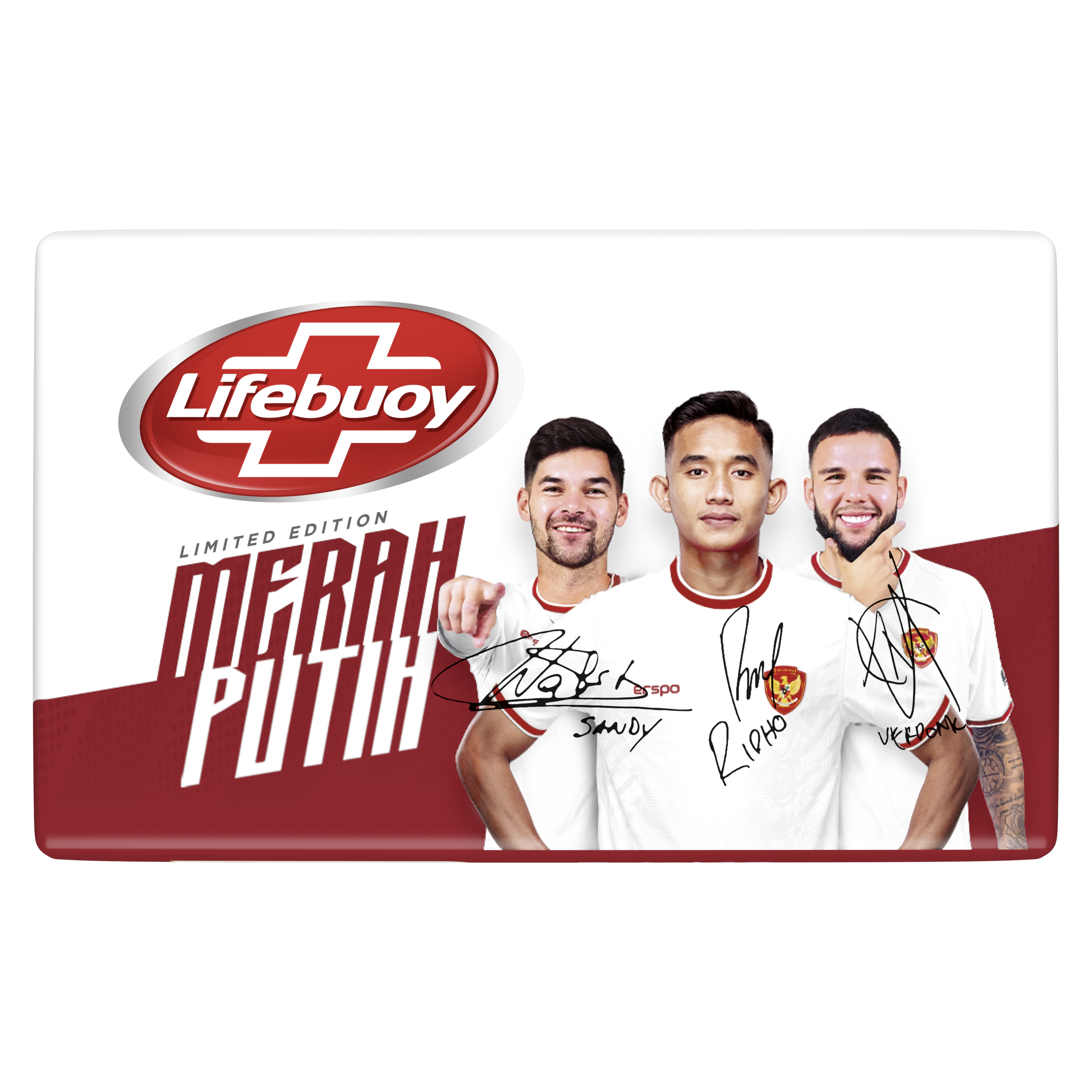 Lifebuoy Merah Putih Limited Edition Timnas Total 10 Bar 100gr