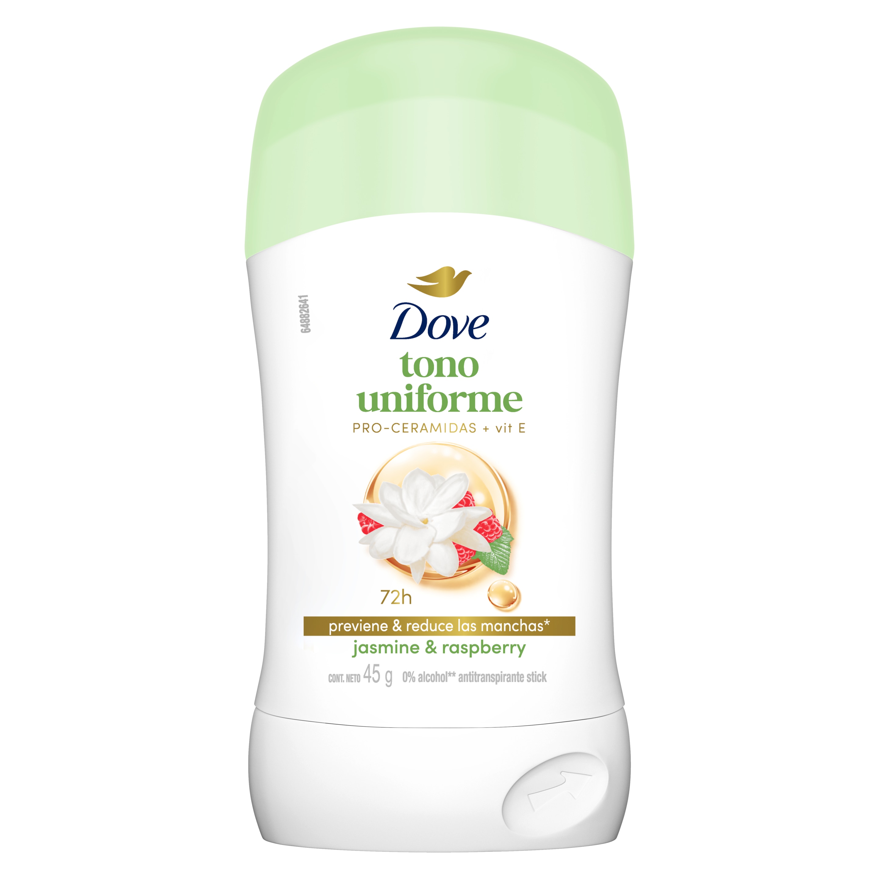 Antitranspirante en Barra Dove® Tono Uniforme Raspberry - Previene y reduce las manchas packshot