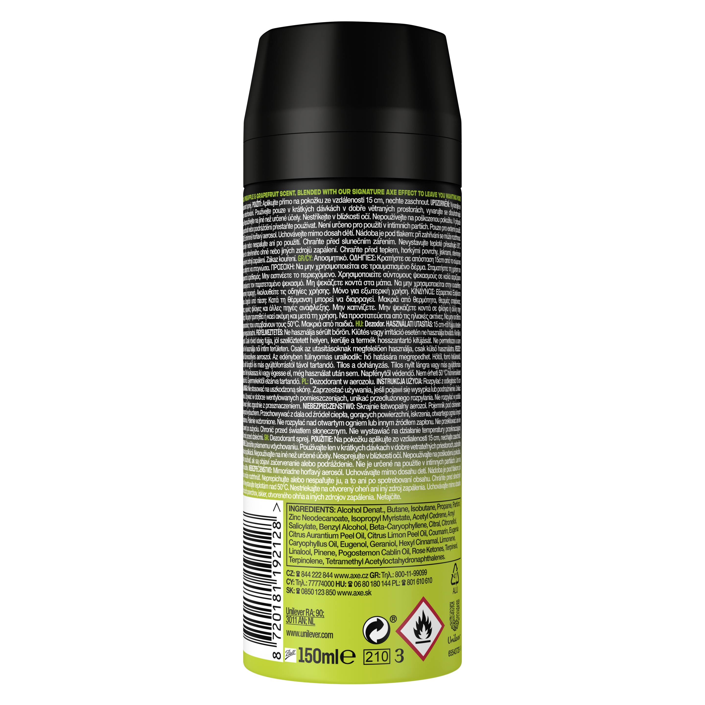 Дезодорант-аерозоль AXE Epic Fresh