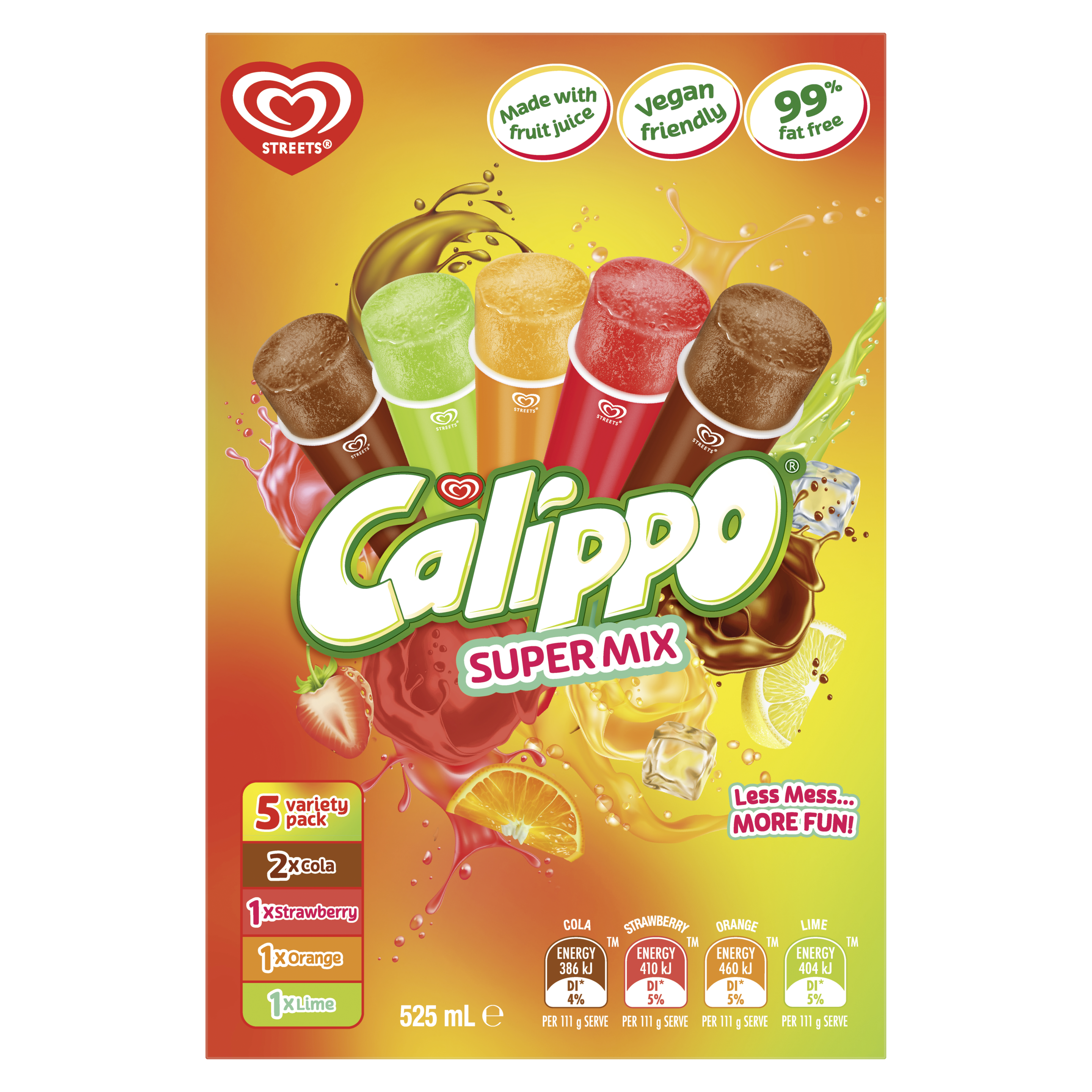 Calippo Super Mix Multipack