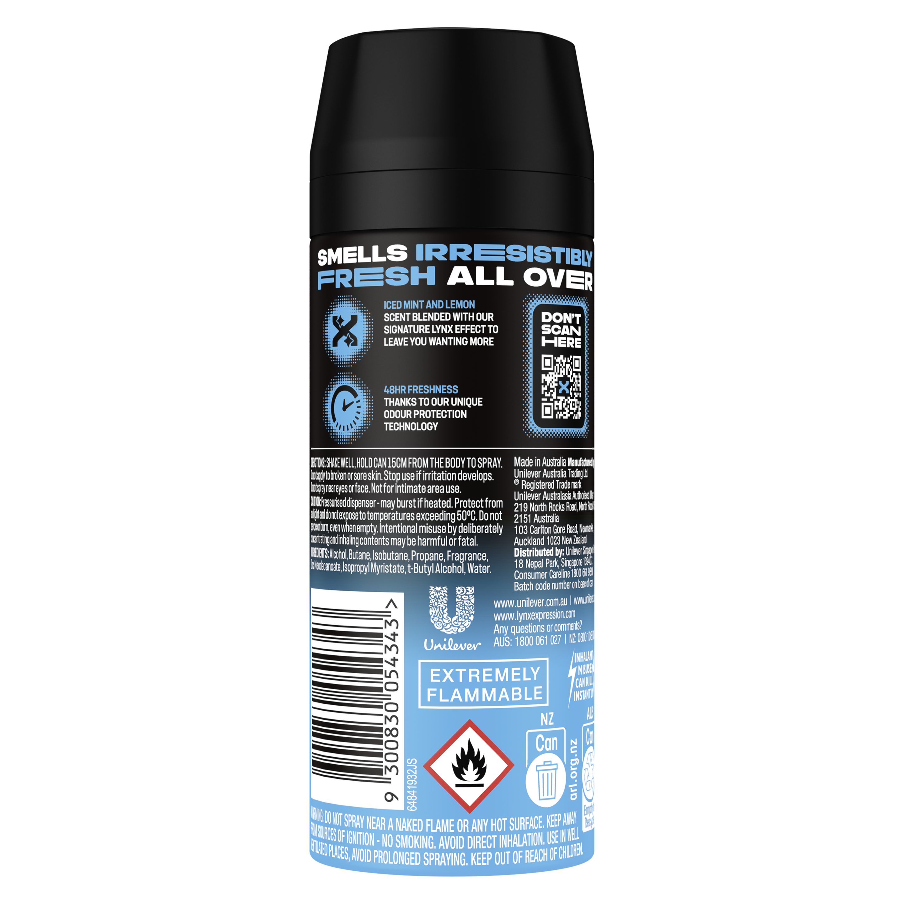 Lynx Ice Chill Body Spray
