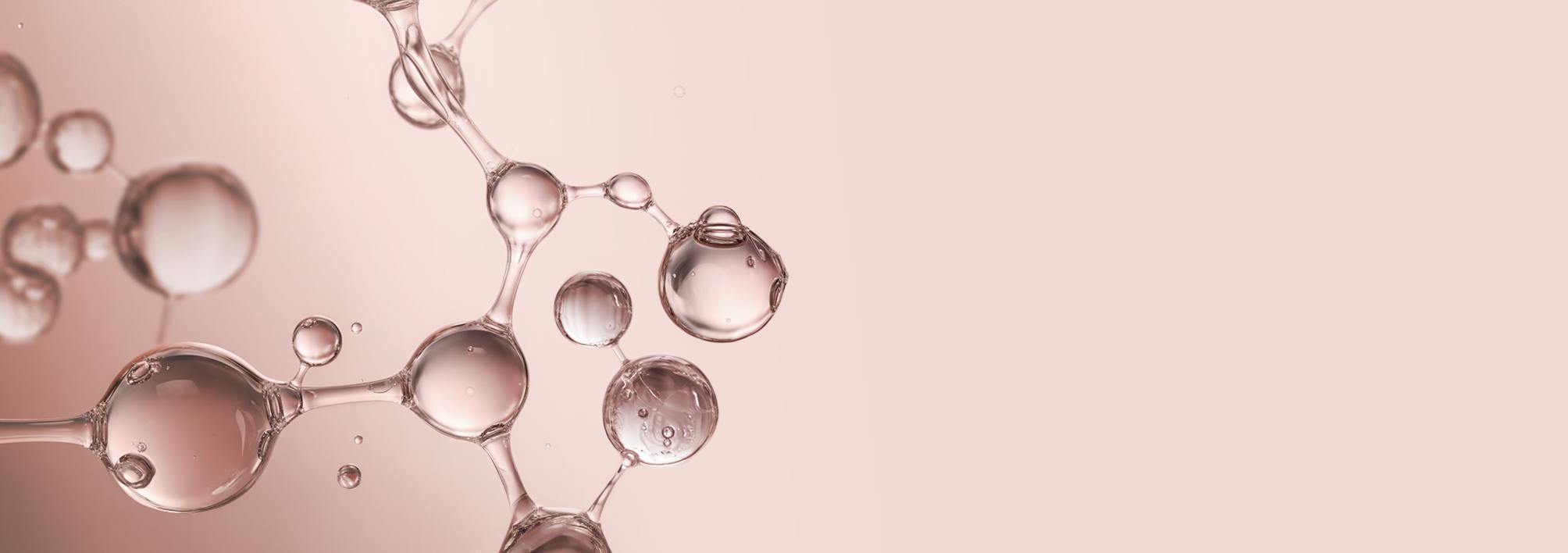 Molecules of the Smart Technology in the new Nexxus Flexx-Adapt dry shampoo, dry shampoo for thin hair, dry shampoo for curly hair, and the best dry shampoo for colored hair.