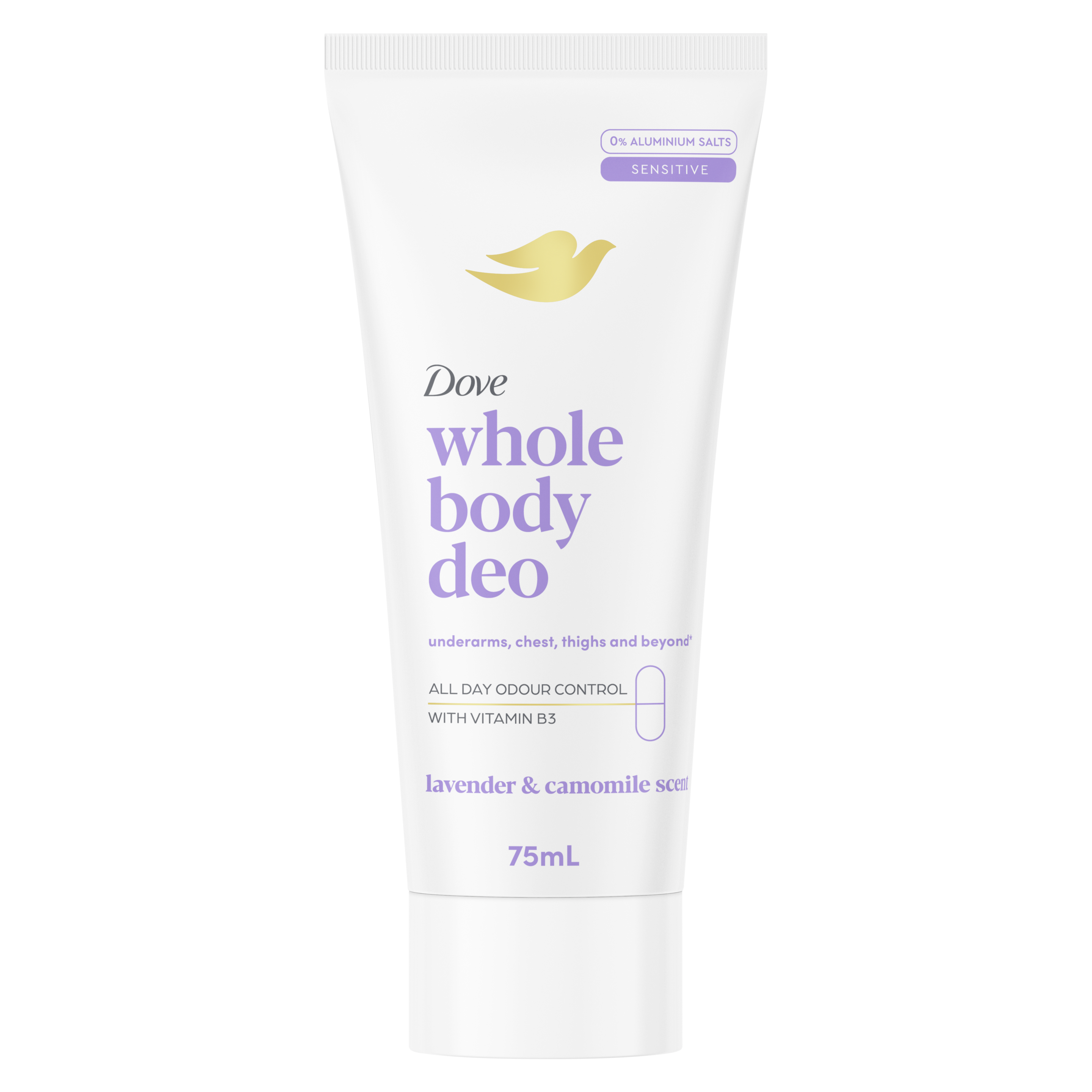 Women's Lavender & Chamomile Whole Body Deodorant Cream 75mL