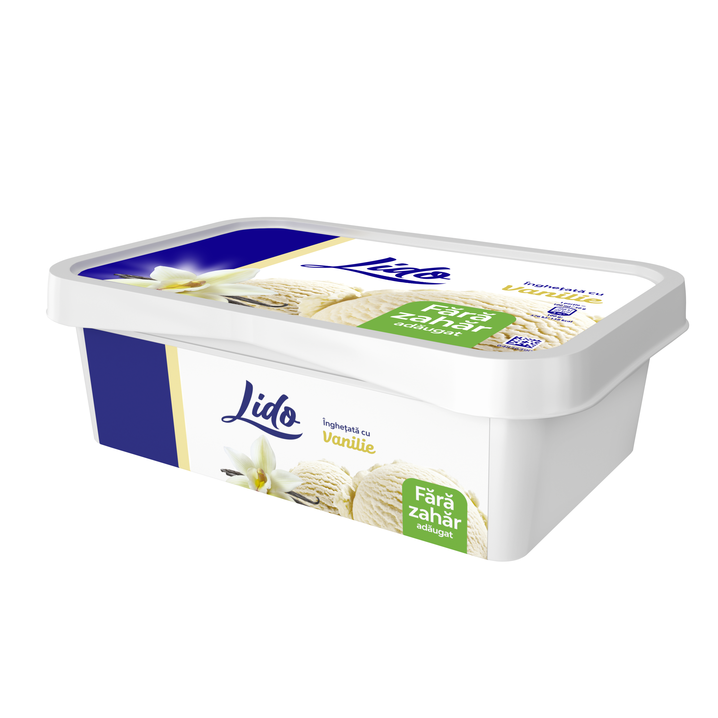 Lido Fără Zahăr Adăugat Vanilie 1000ml packshot