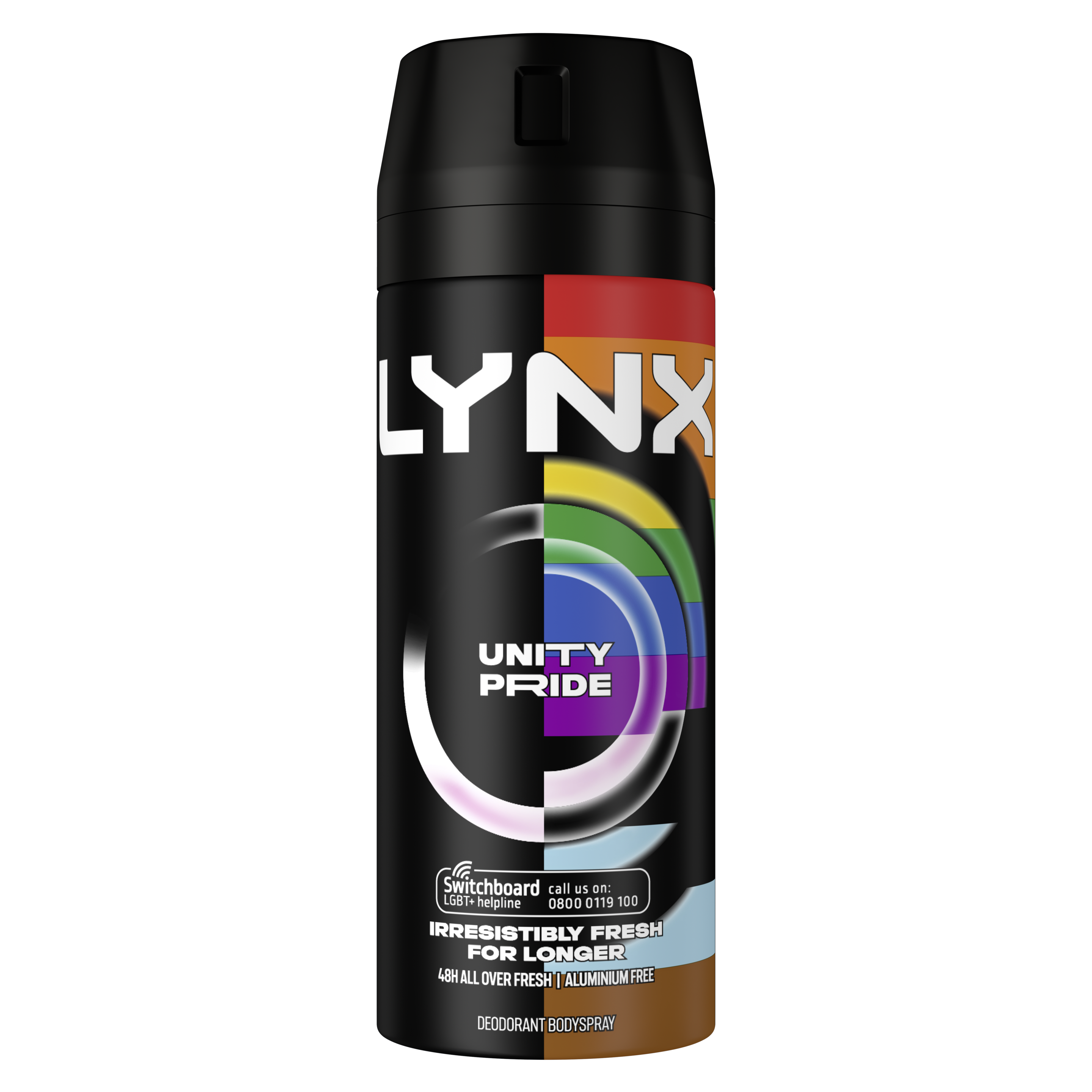 Lynx Unity Pride Limited Edition Deodorant Spray packshot
