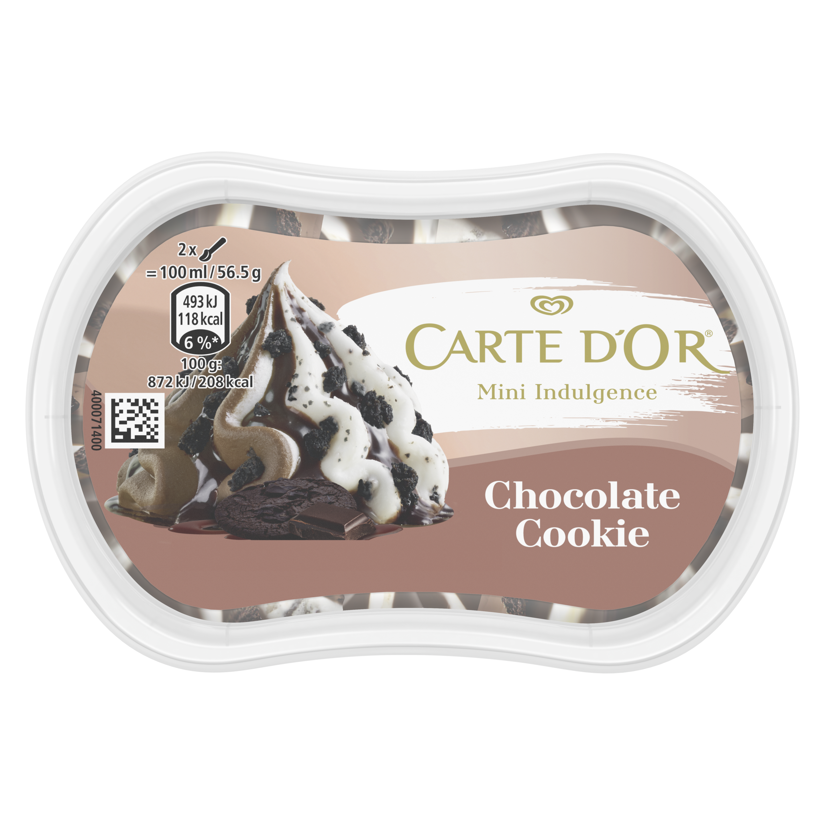 Carte D'Or Mini Indulgence Chocolate Cookie 200ml packshot