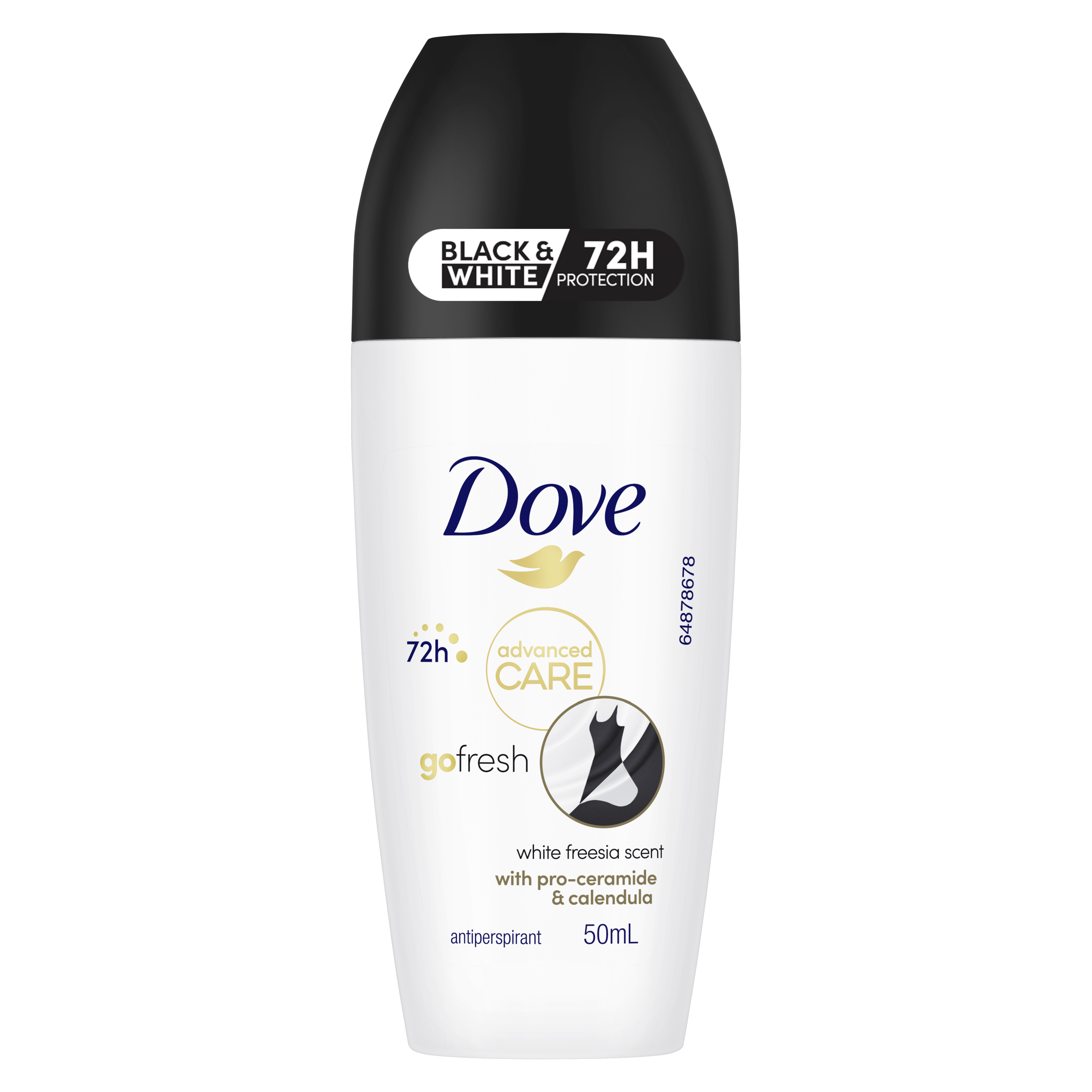 Dove Advanced Care Antiperspirant Roll on Black & White 50ml