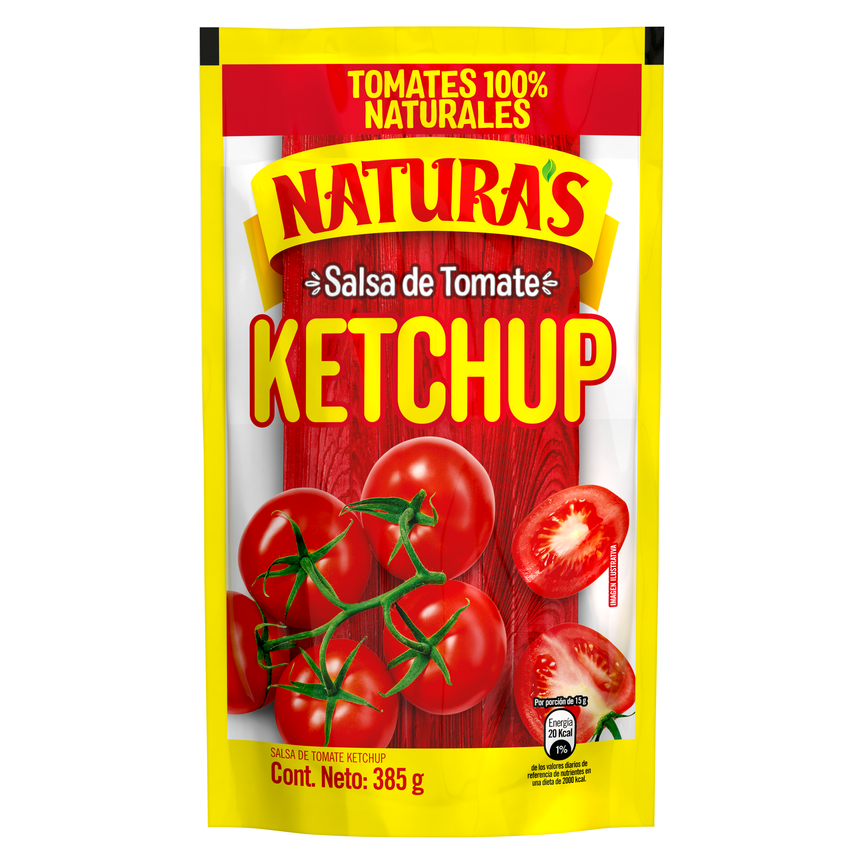 Salsa de Tomate Ketchup 385 g packshot