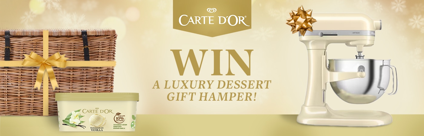 Carte D'Or & Baileys product launch banner