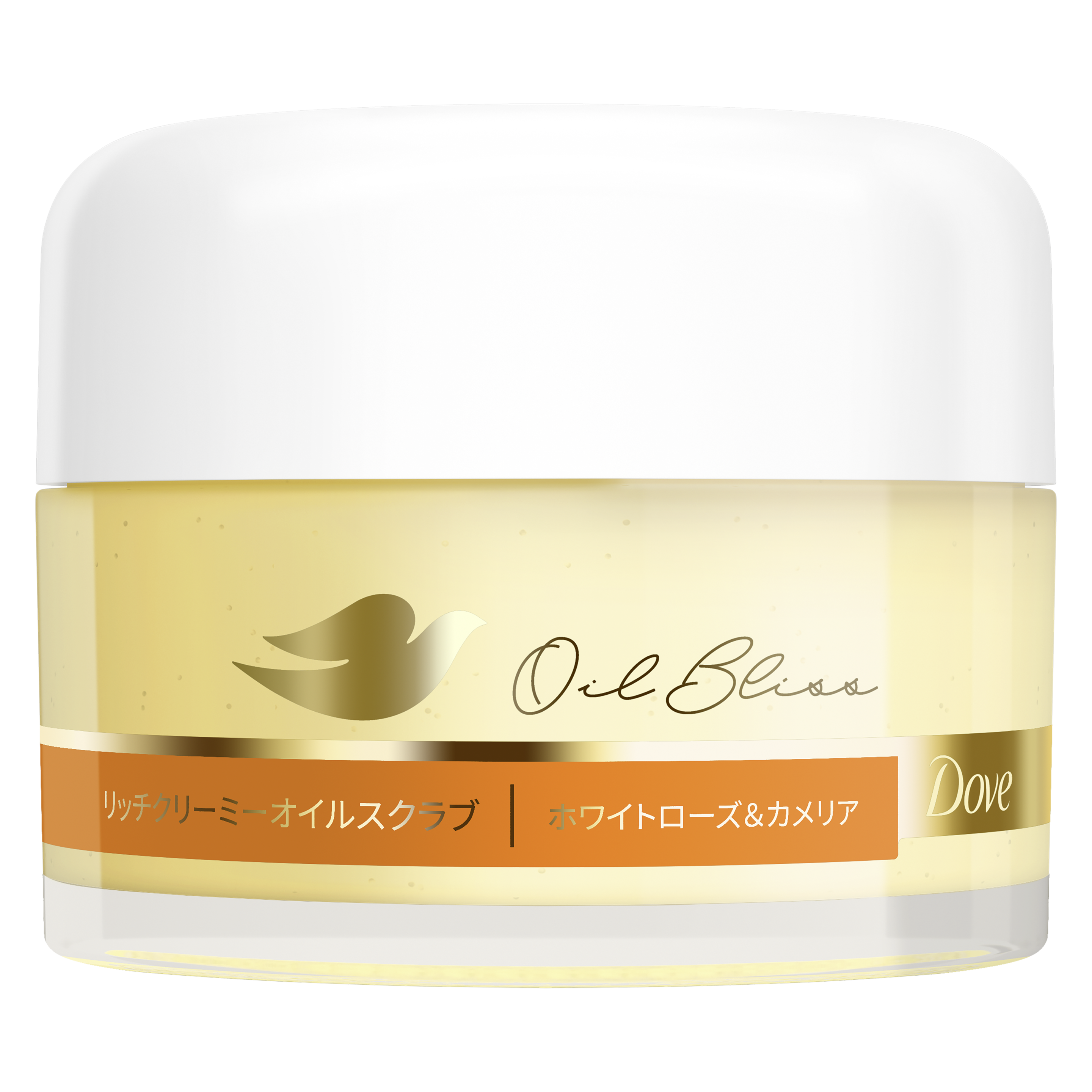 リッチクリーミーオイルスクラブ　ホワイトローズ＆カメリア packshot