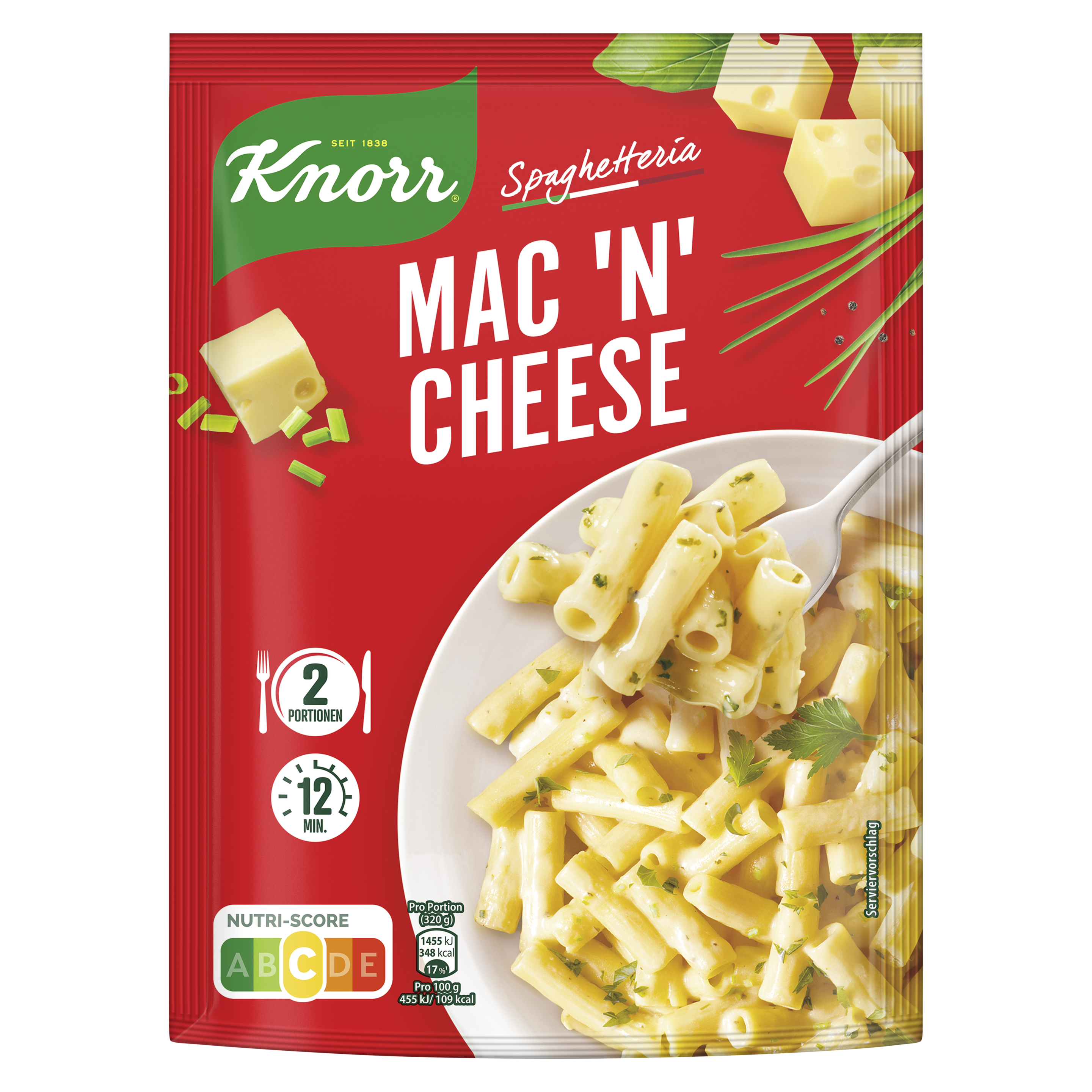Knorr Spaghetteria Maccaroni in Käsesauce 166g