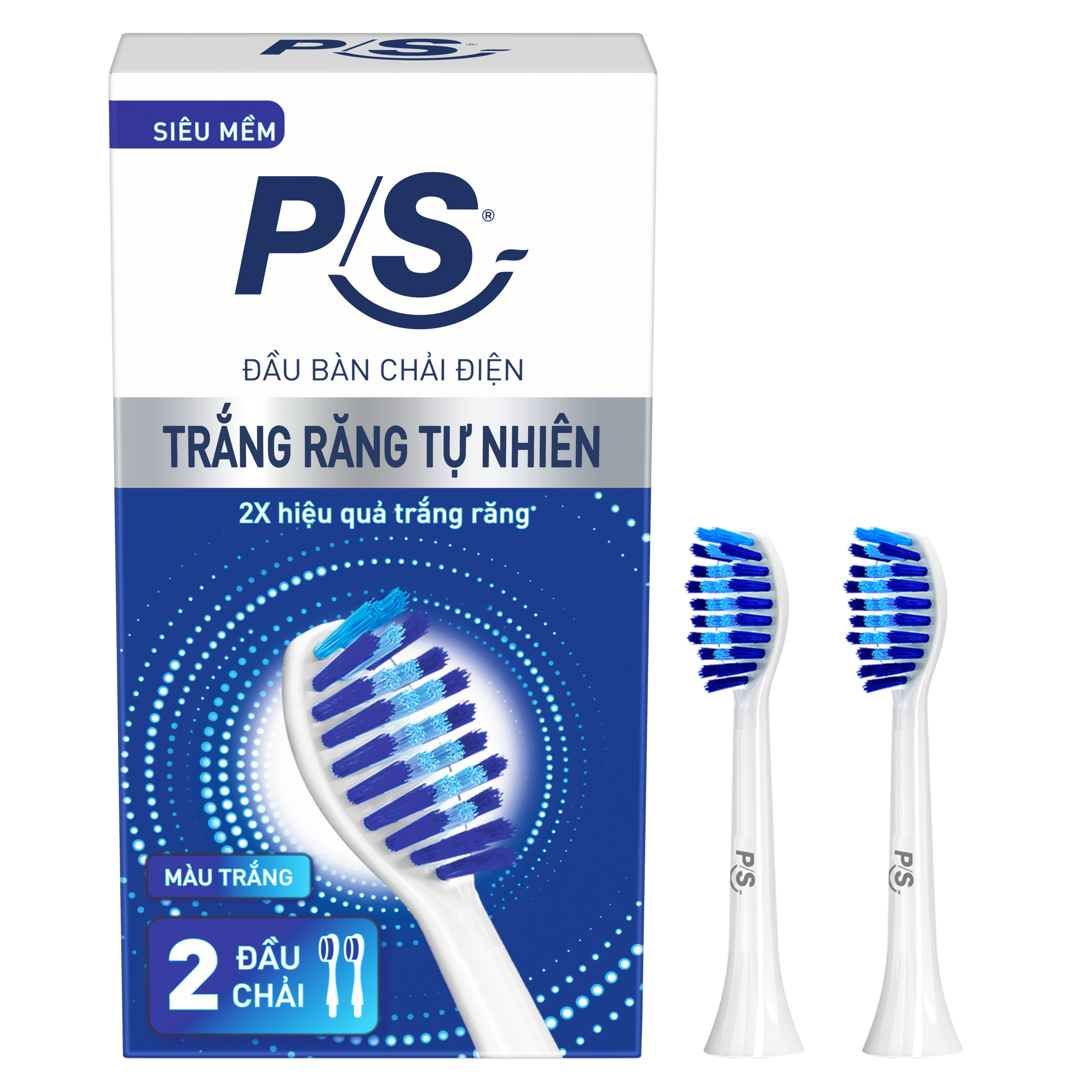 Đầu bàn chải điện P/S Trắng răng tự nhiên