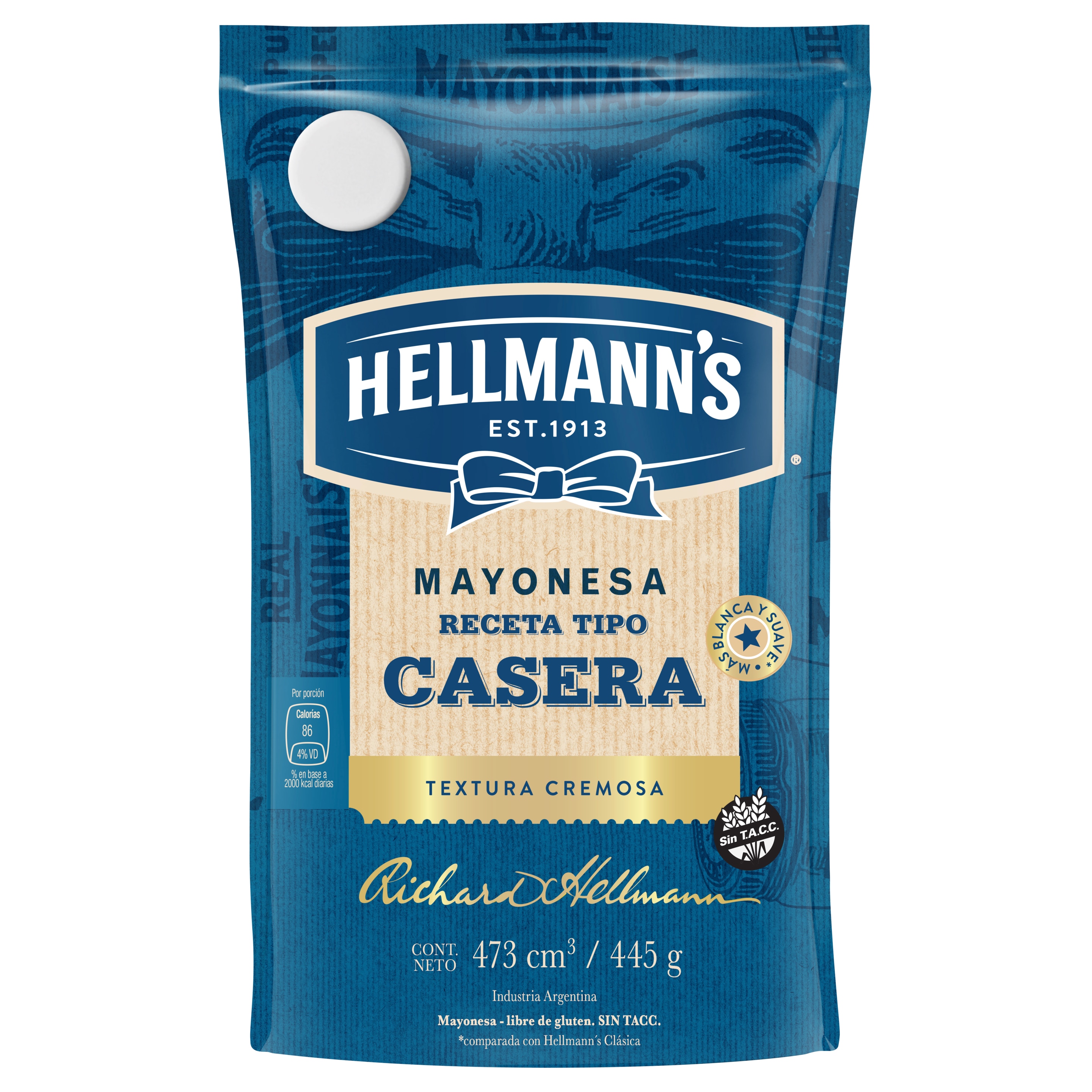 Mayonesa Hellmann's Receta Tipo Casera 473cc
