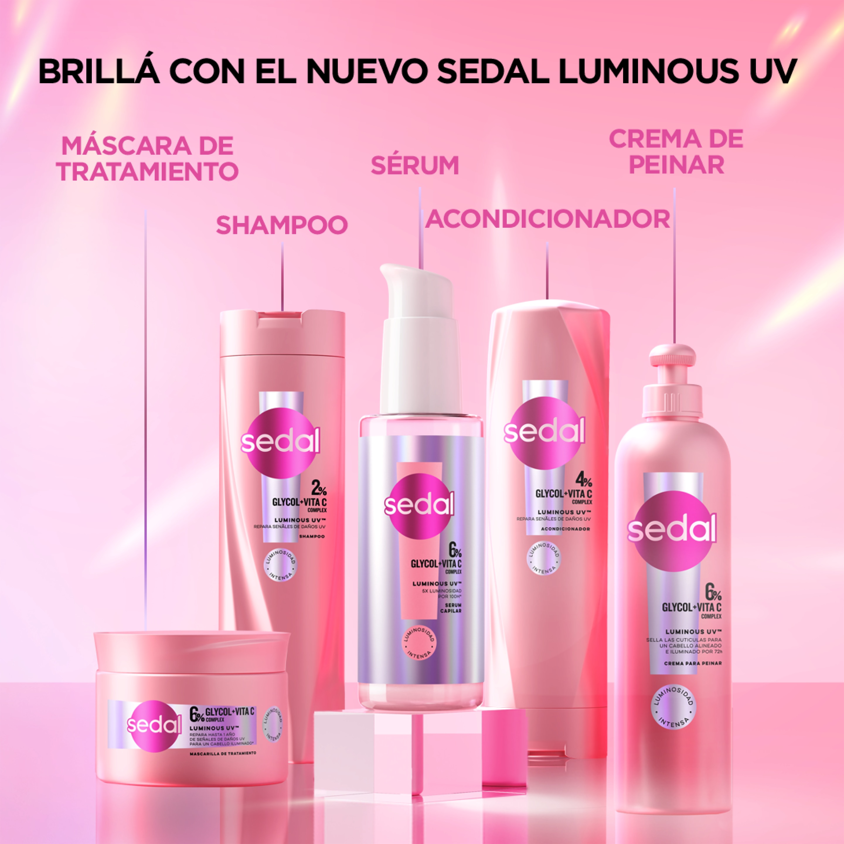 Sérum Capilar Sedal Glycol + Vita C