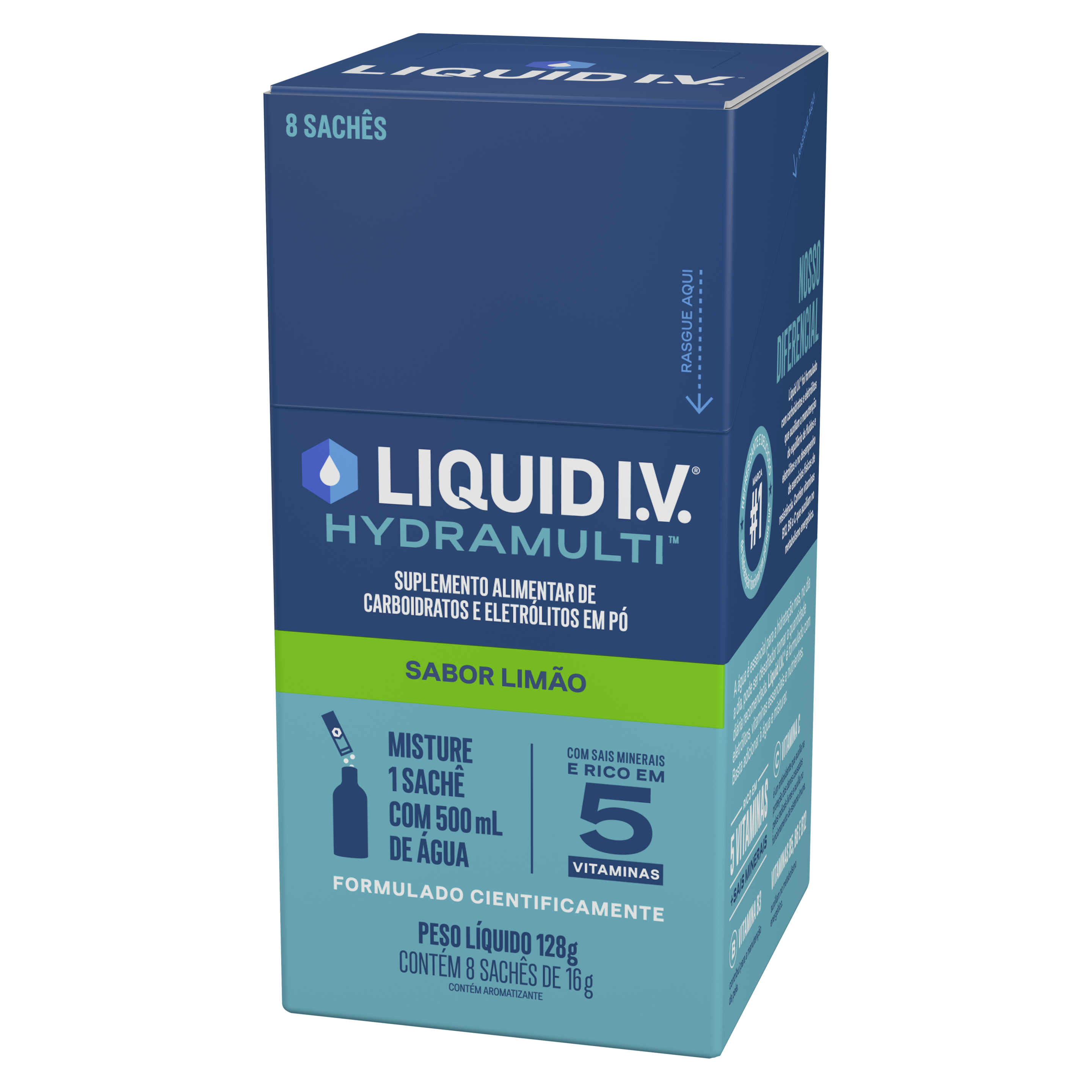 Liquid IV LIMAO CAIXA - Front