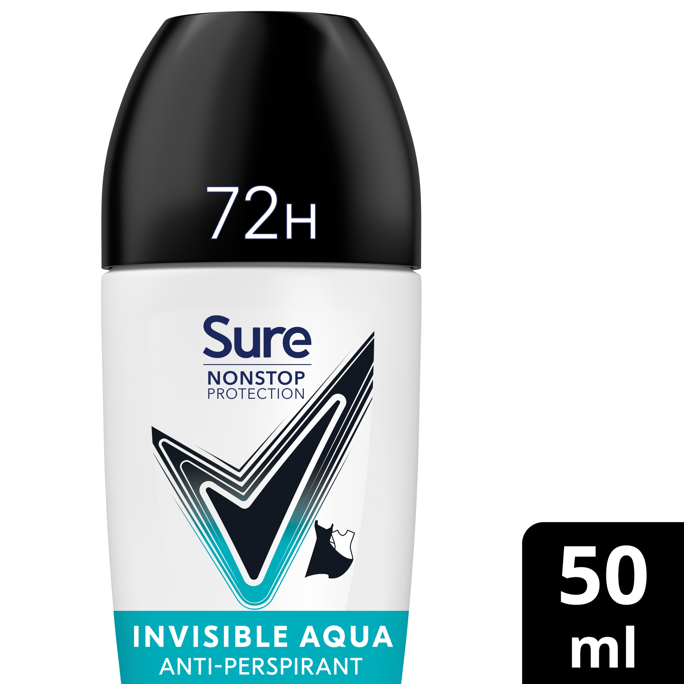 Sure Women 72hr Invisible Aqua Antiperspirant Deodorant Roll On