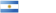 Bandeira da Argentina e o título: Líder argentina