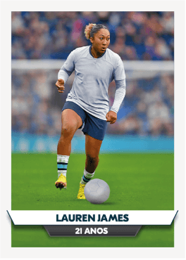 LAUREN JAMES - 21 anos