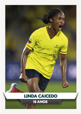 LINDA CAICEDO - 18 anos